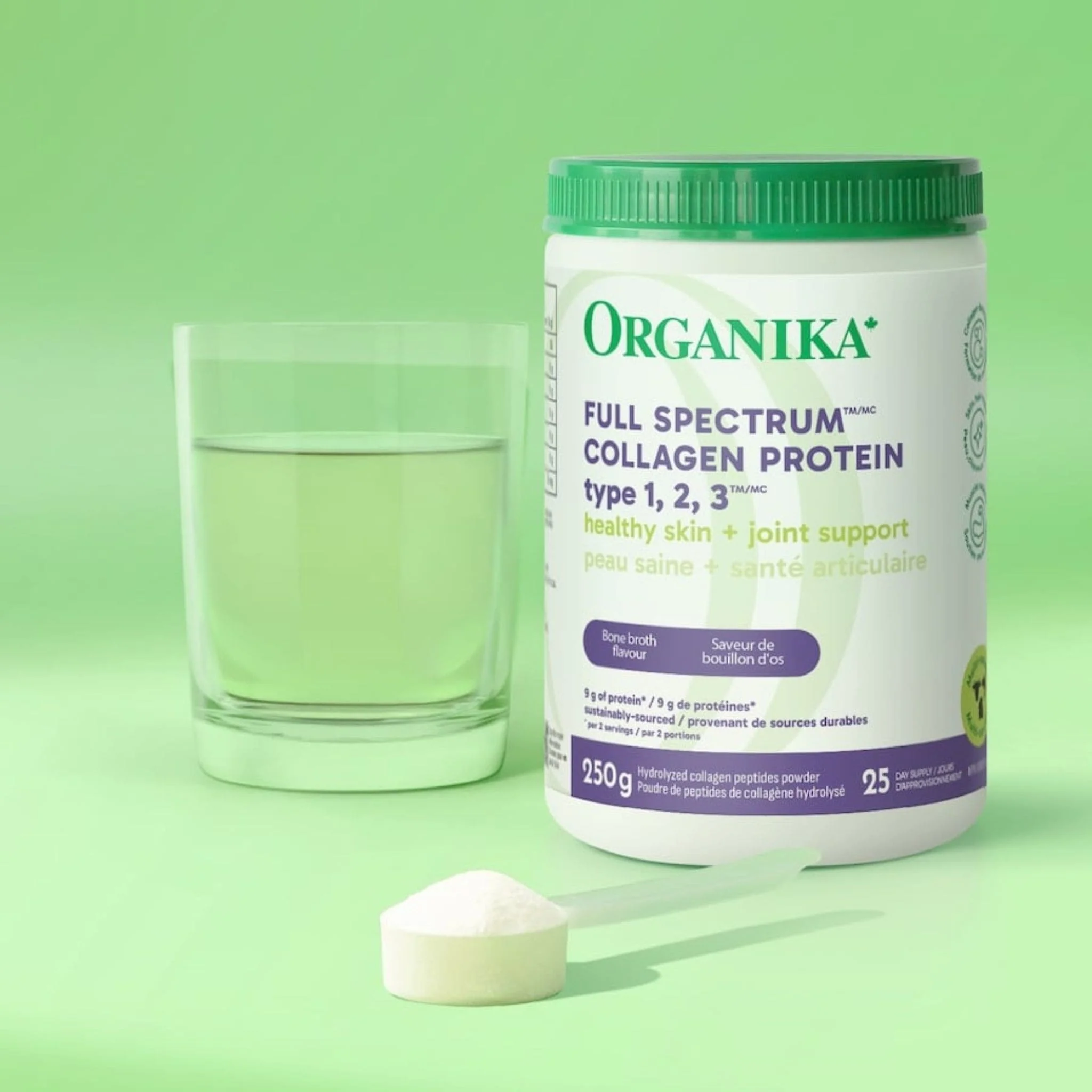 Organika Full Spectrum Collagen Type 1, 2, 3 (Bovine, Marine & Bone Broth) - Image 11