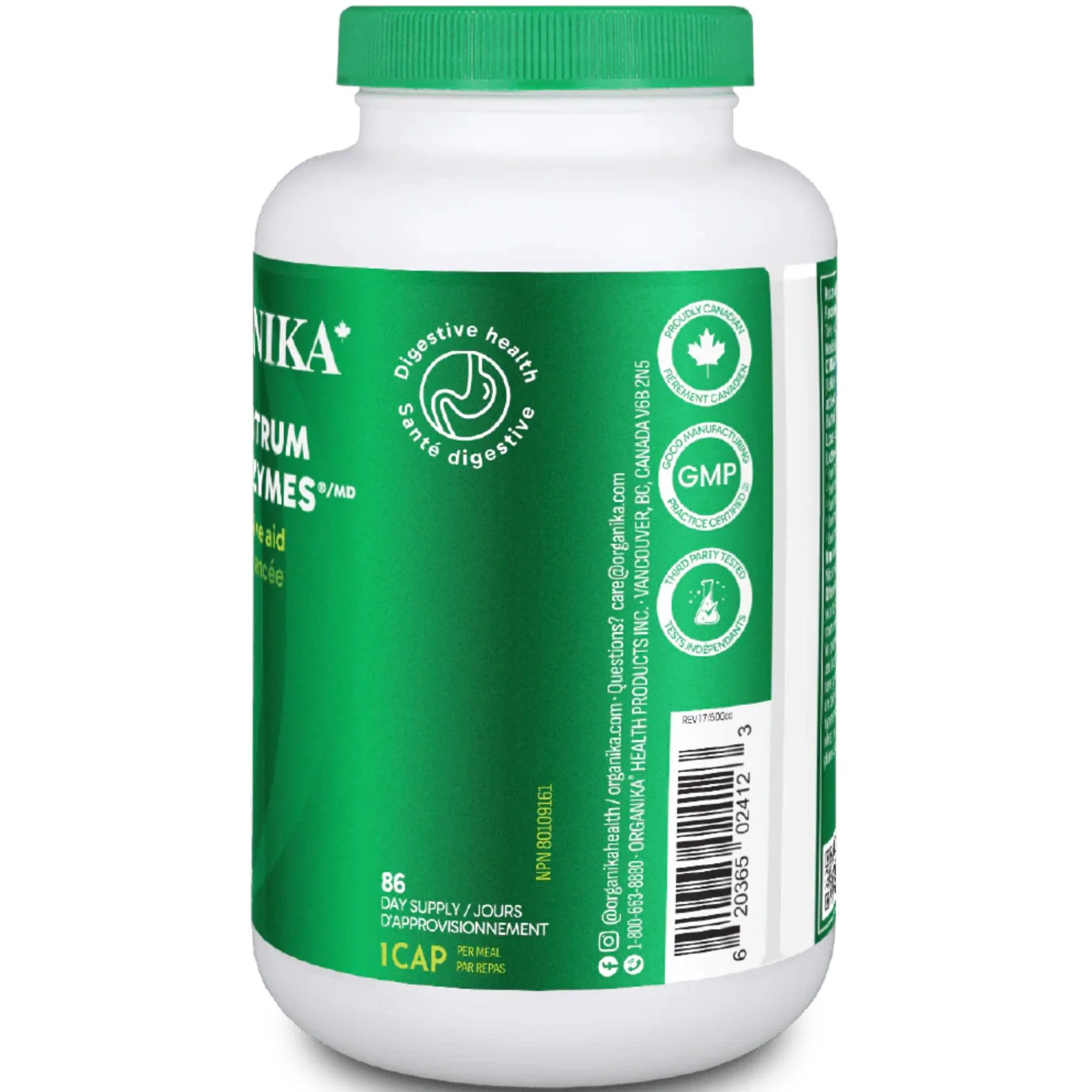 Organika Full Spectrum Plant Enzymes 500mg - Image 20