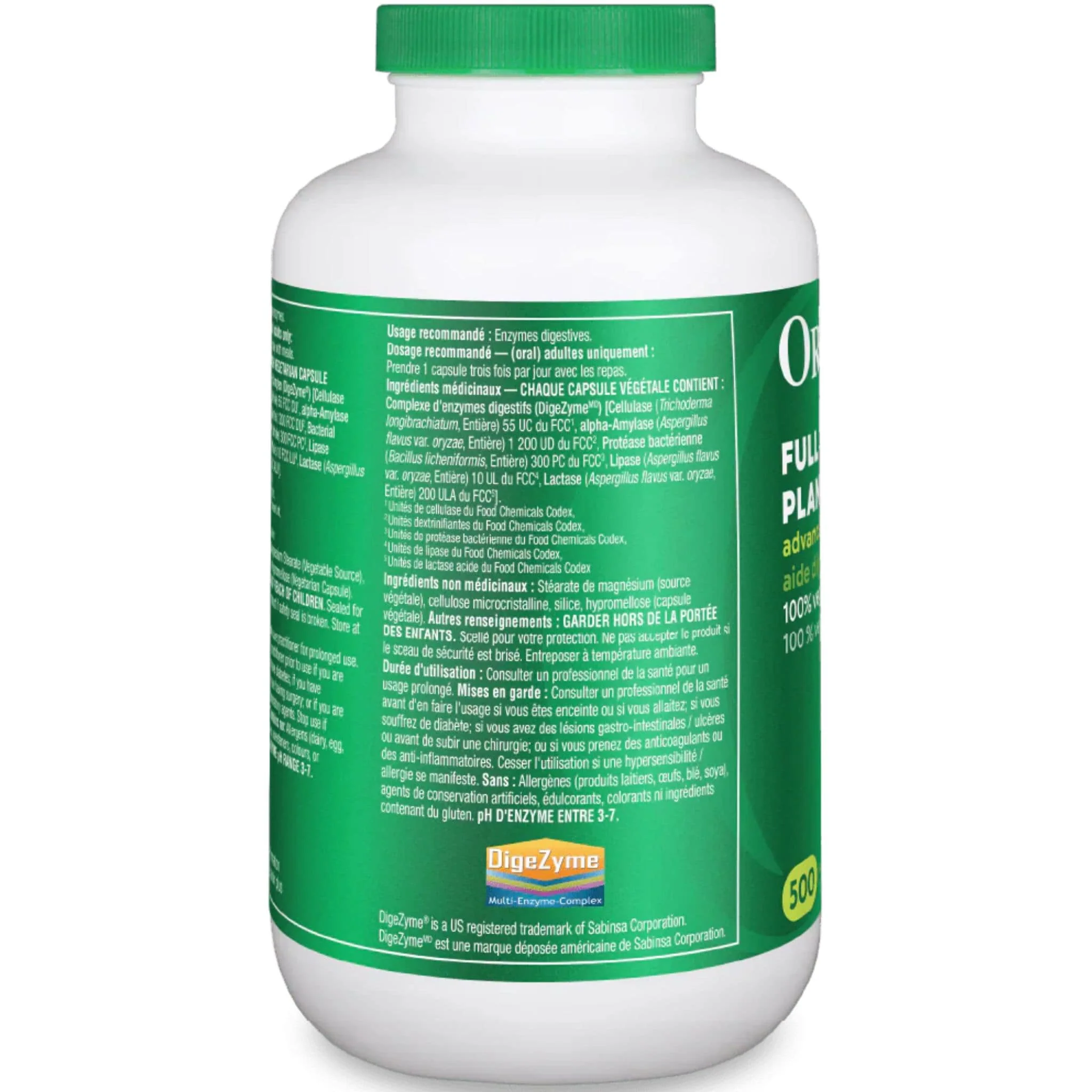 Organika Full Spectrum Plant Enzymes 500mg - Image 27