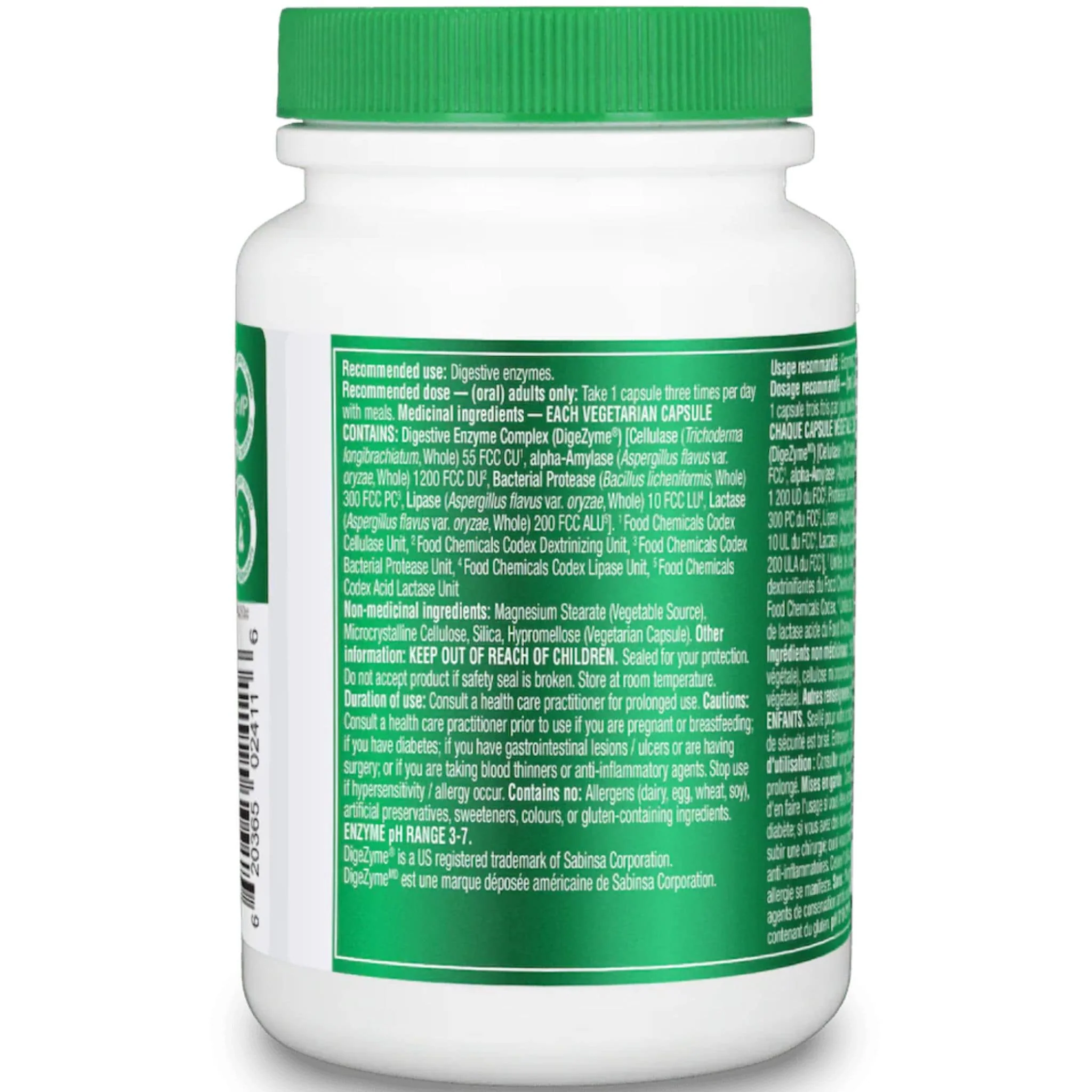 Organika Full Spectrum Plant Enzymes 500mg - Image 3
