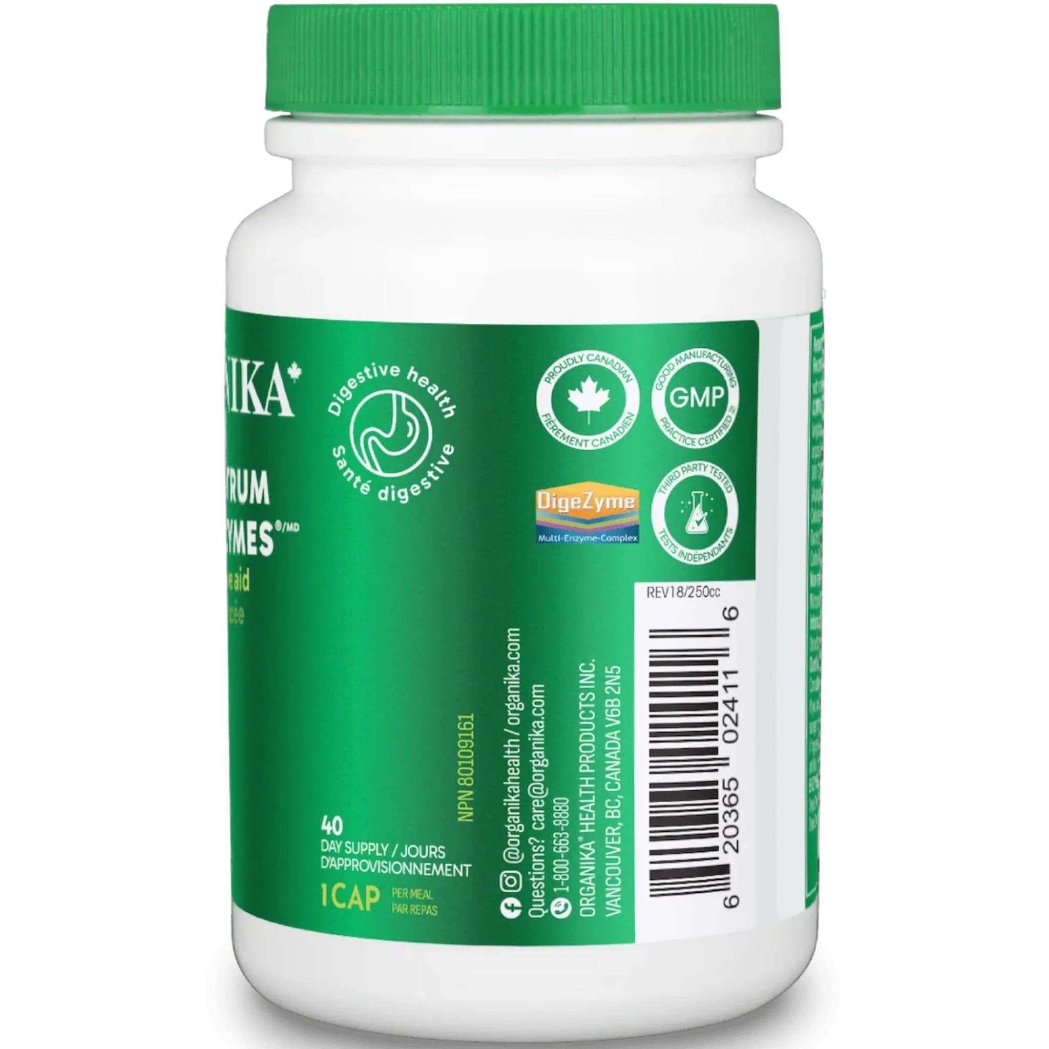 Organika Full Spectrum Plant Enzymes 500mg - Image 4