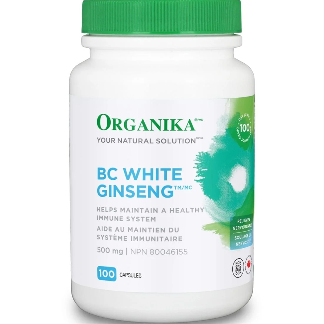 Organika BC White Ginseng (Panax Ginseng), 500mg - Image 2