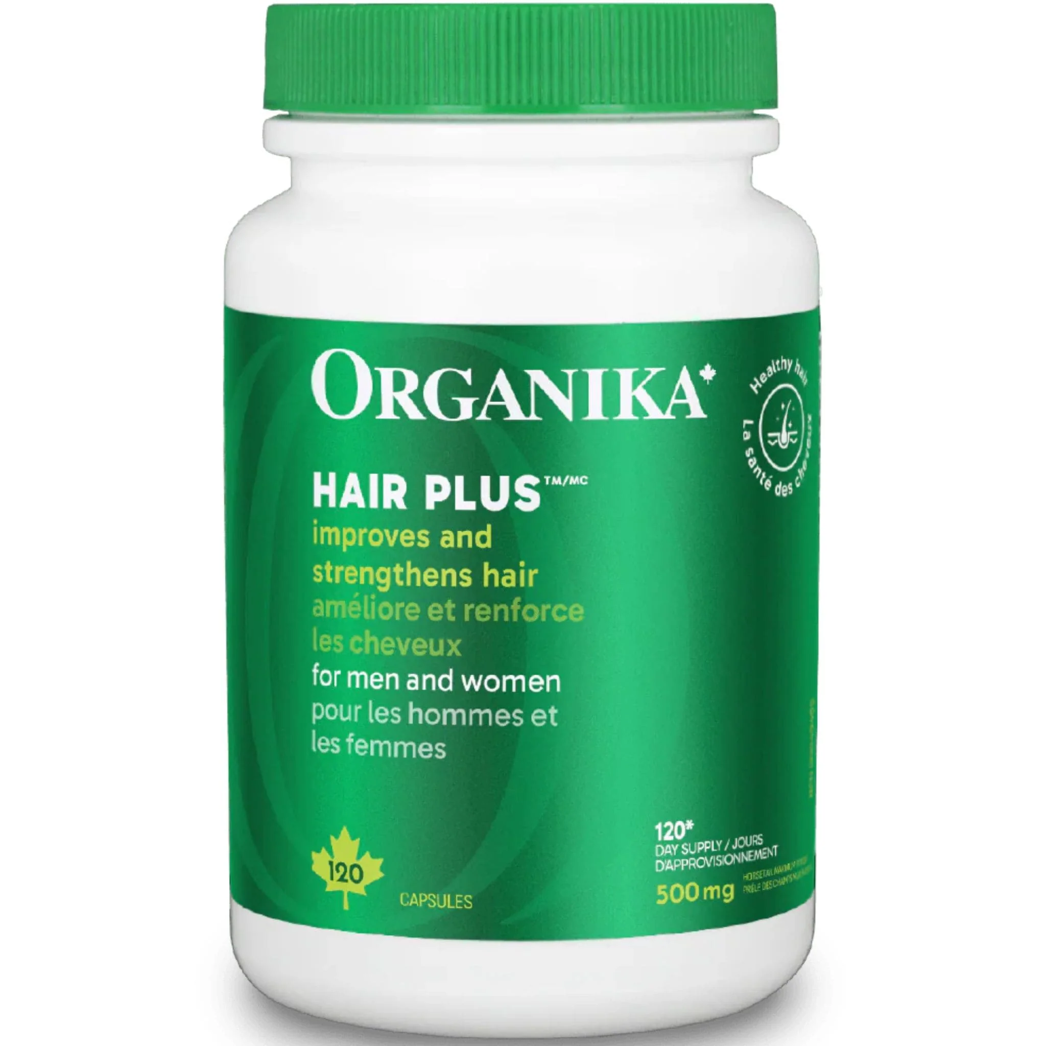 Organika Hair Plus, 480mg - Image 2