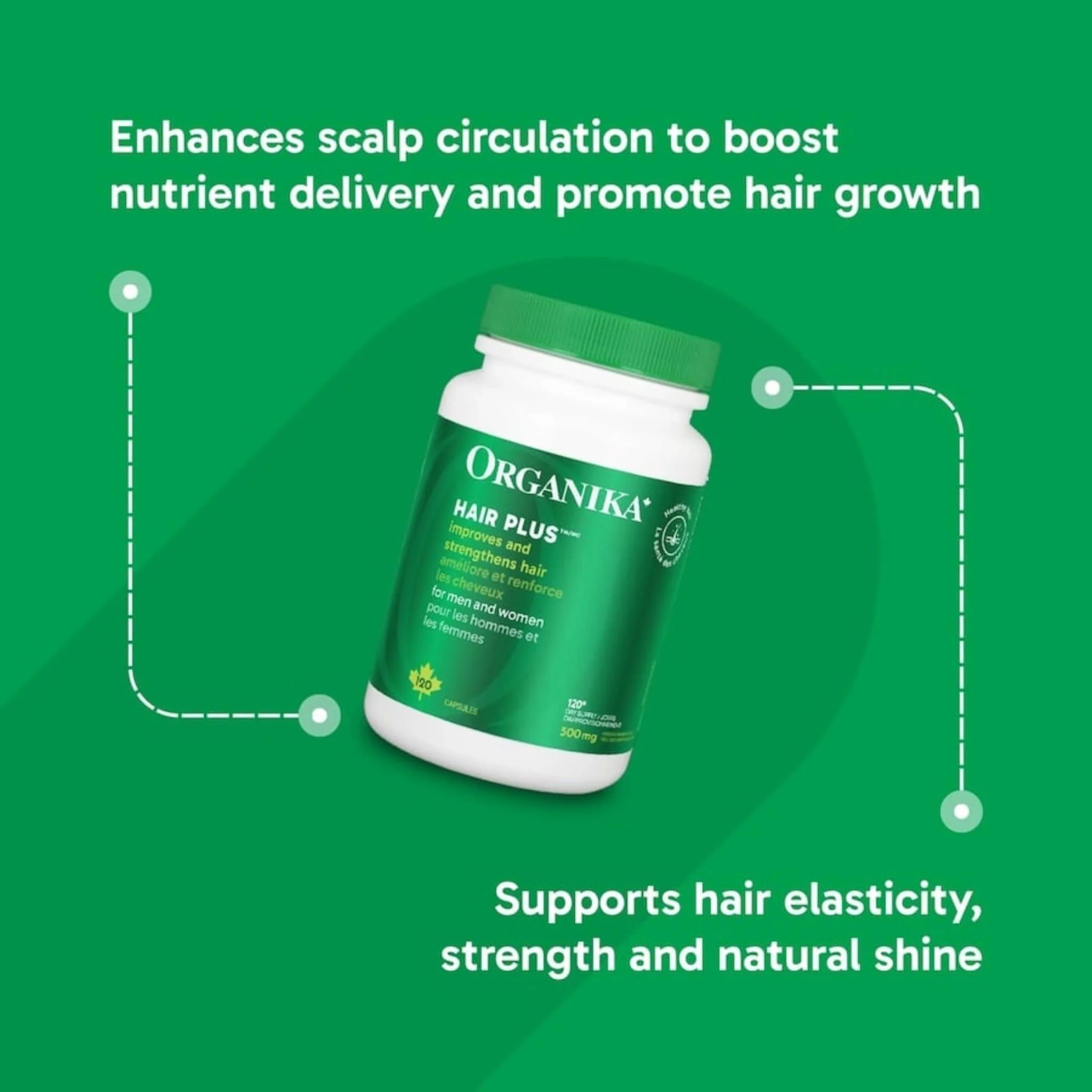 Organika Hair Plus, 480mg - Image 6