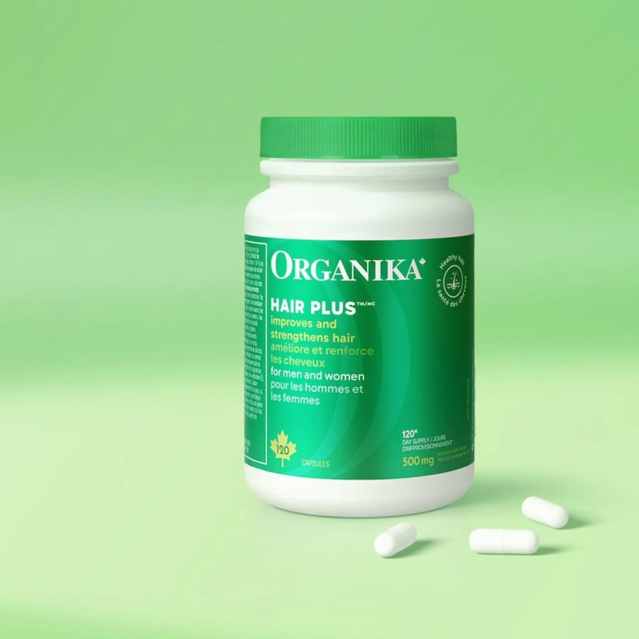 Organika Hair Plus, 480mg - Image 7
