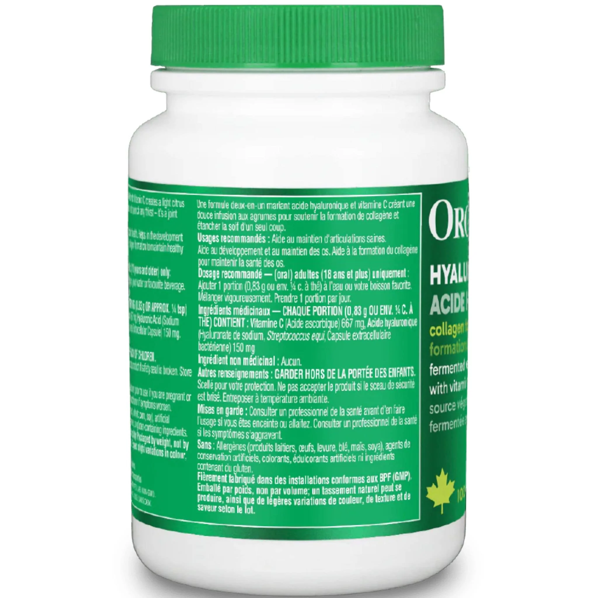 Organika Hyaluronic Acid Powder With Vitamin C (NEW!) - Image 4
