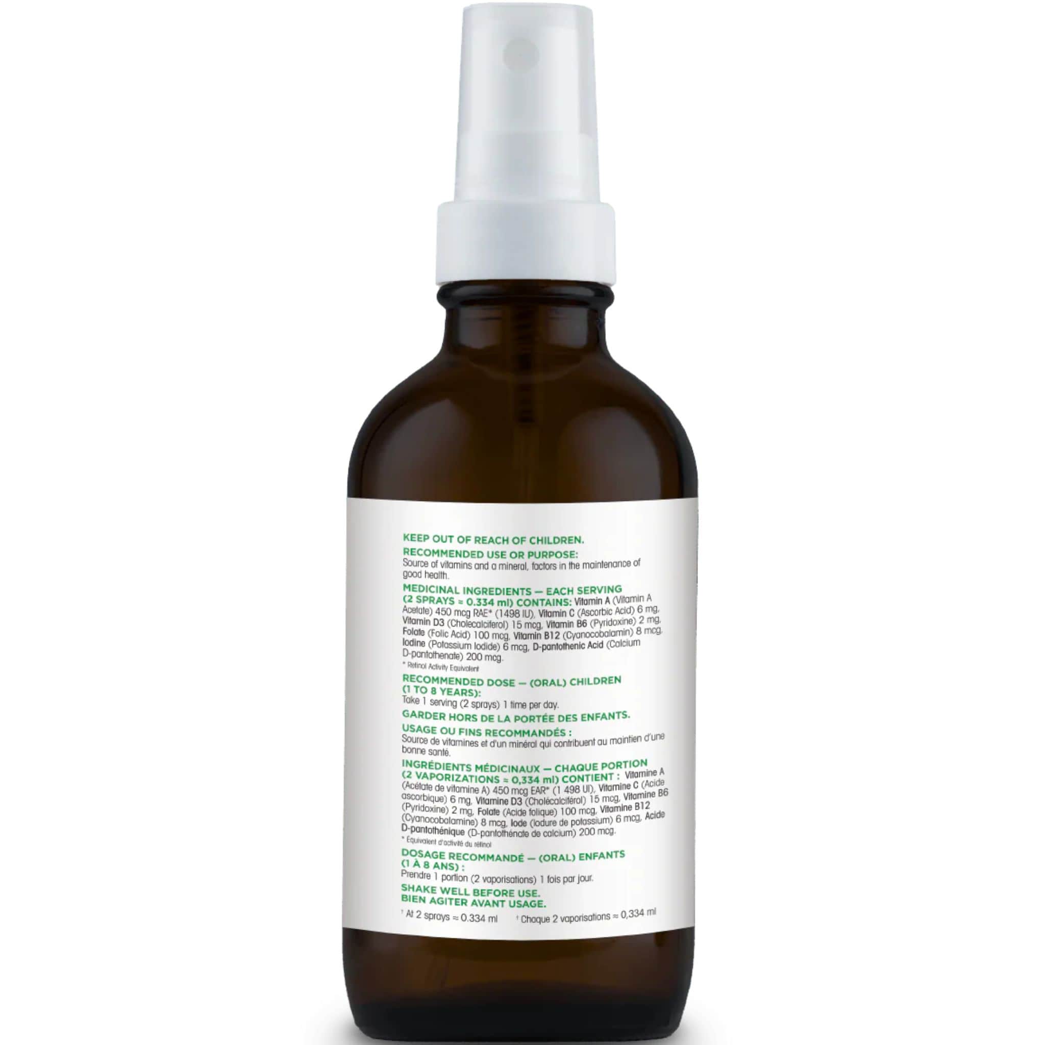 Organika Kids Multivitamin Spray, 30ml - Image 2