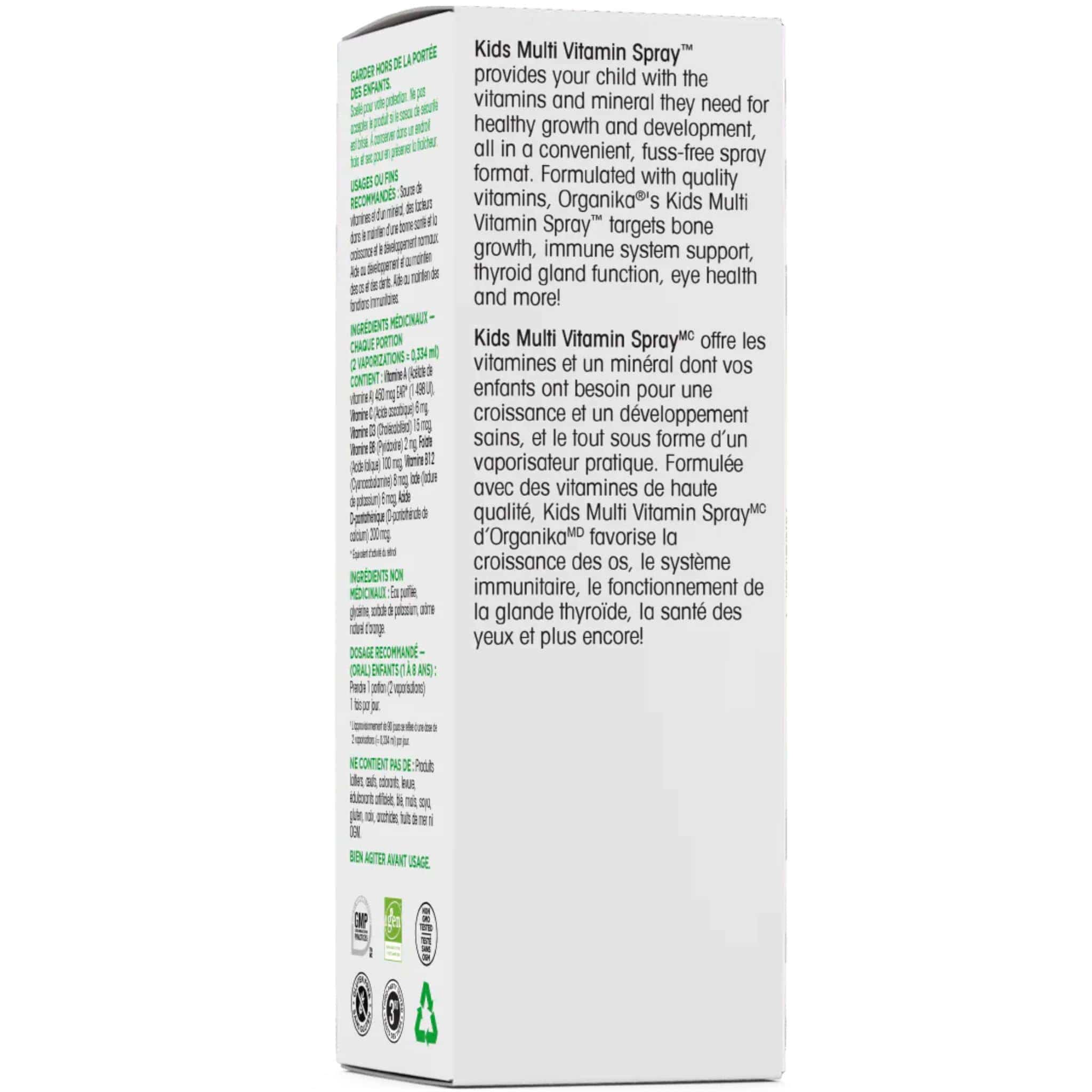Organika Kids Multivitamin Spray, 30ml - Image 4