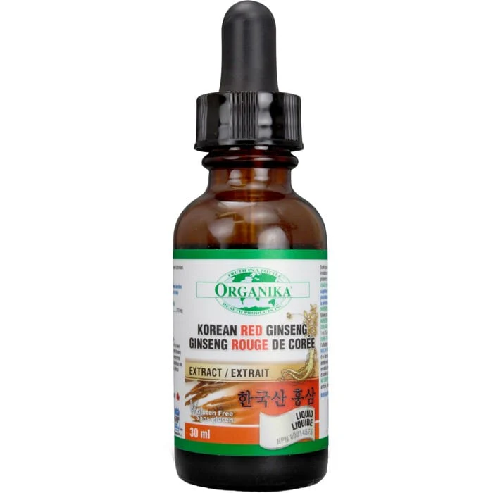 Organika Korean Red Ginseng Liquid, 30ml