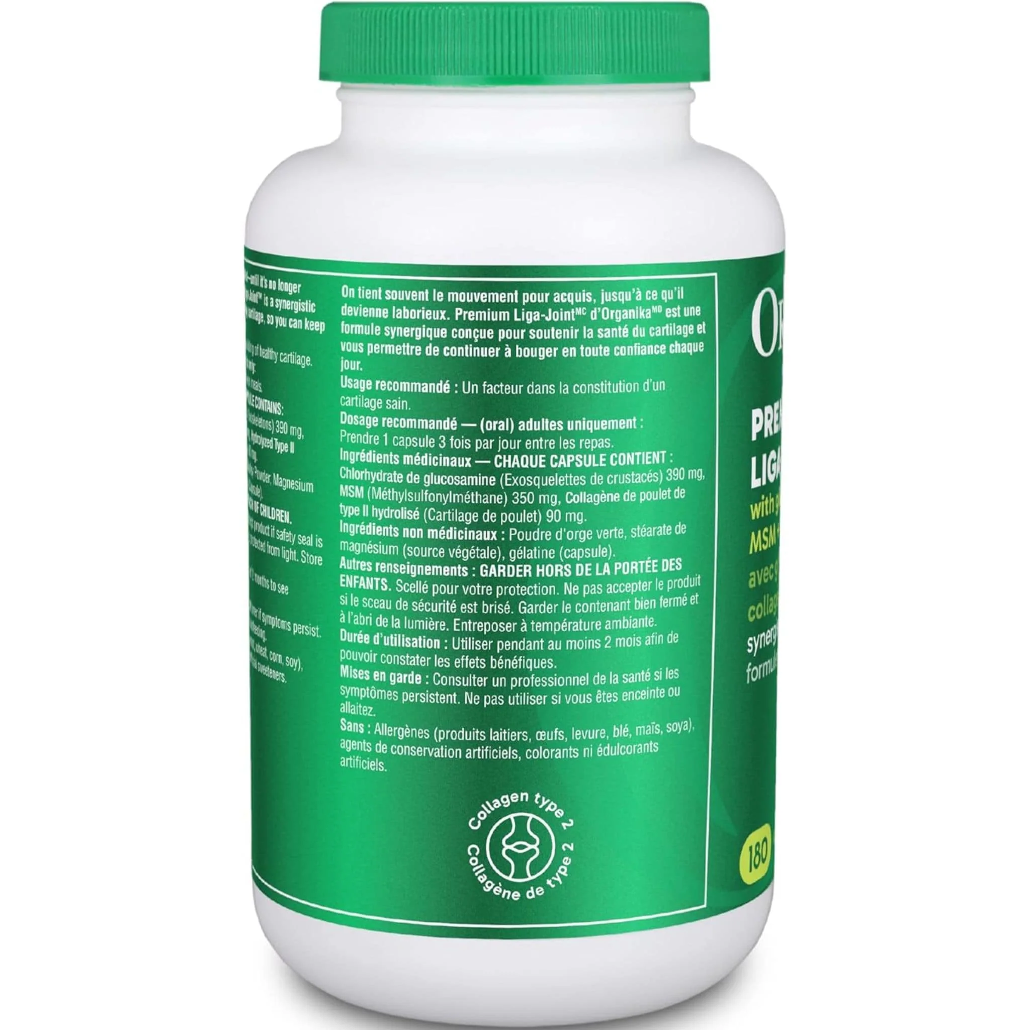 Organika Liga Joint - Premium, 830mg - Image 5