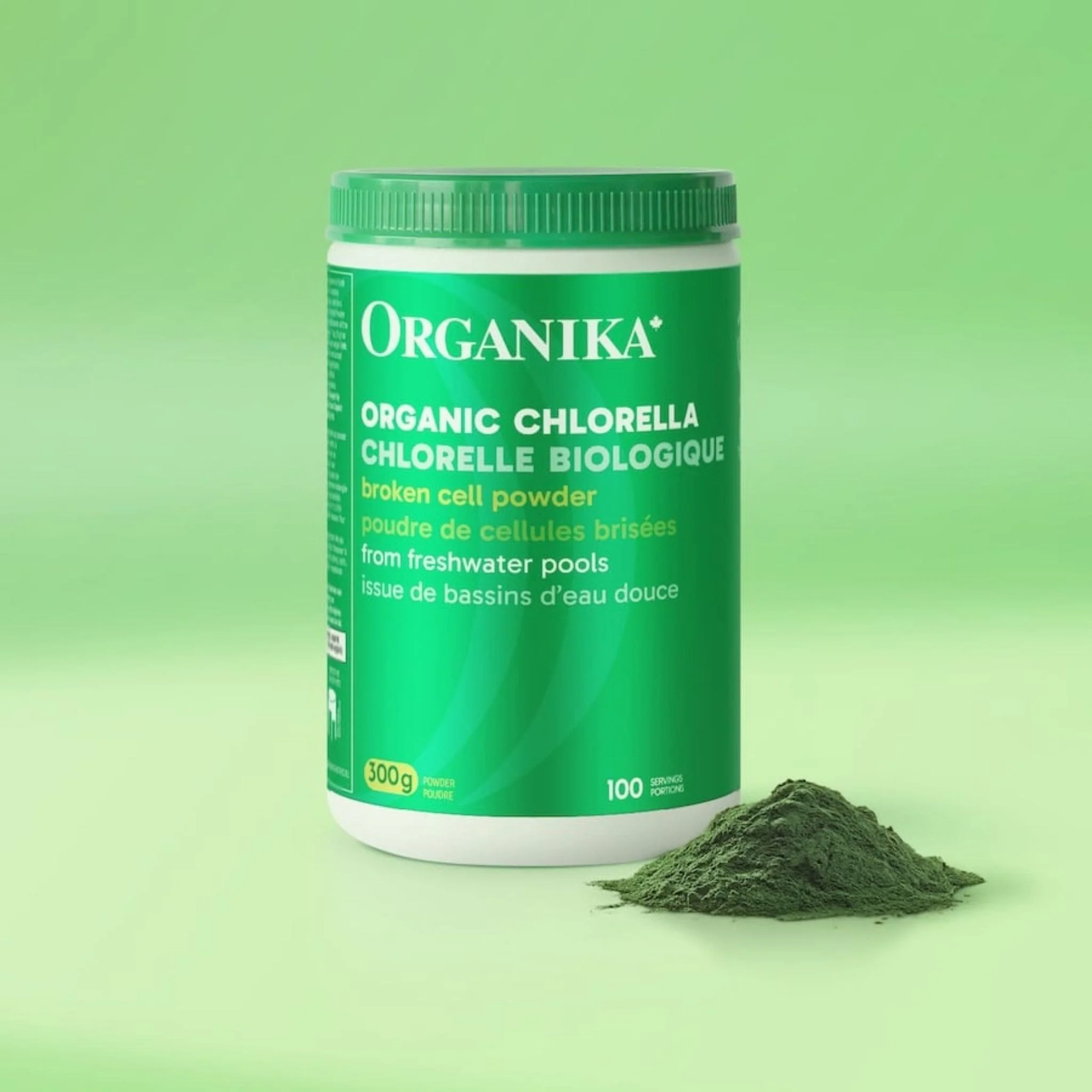 Organika Organic Chlorella Powder 100% Pure (Broken Cell Wall), 300g - Image 10