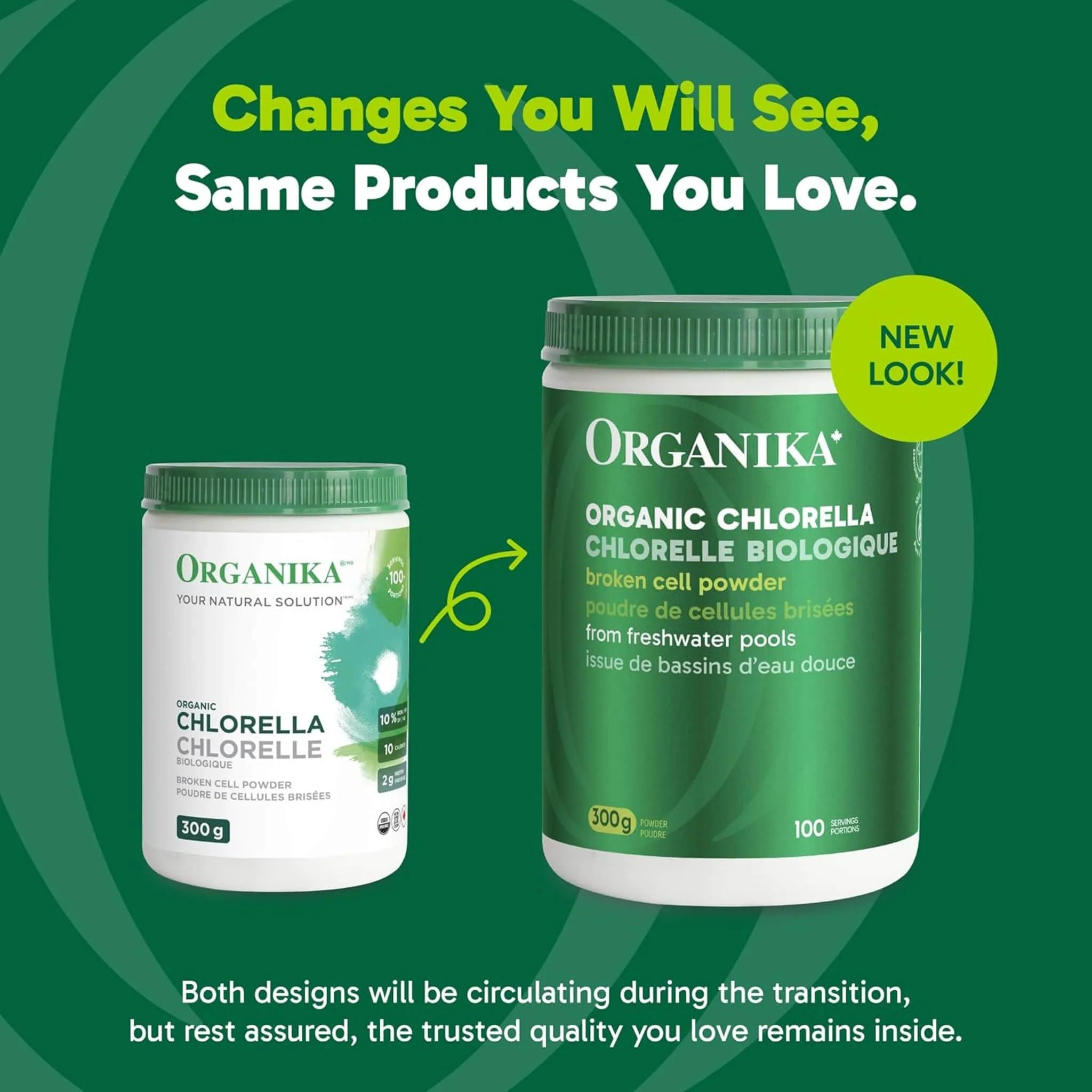 Organika Organic Chlorella Powder 100% Pure (Broken Cell Wall), 300g - Image 5