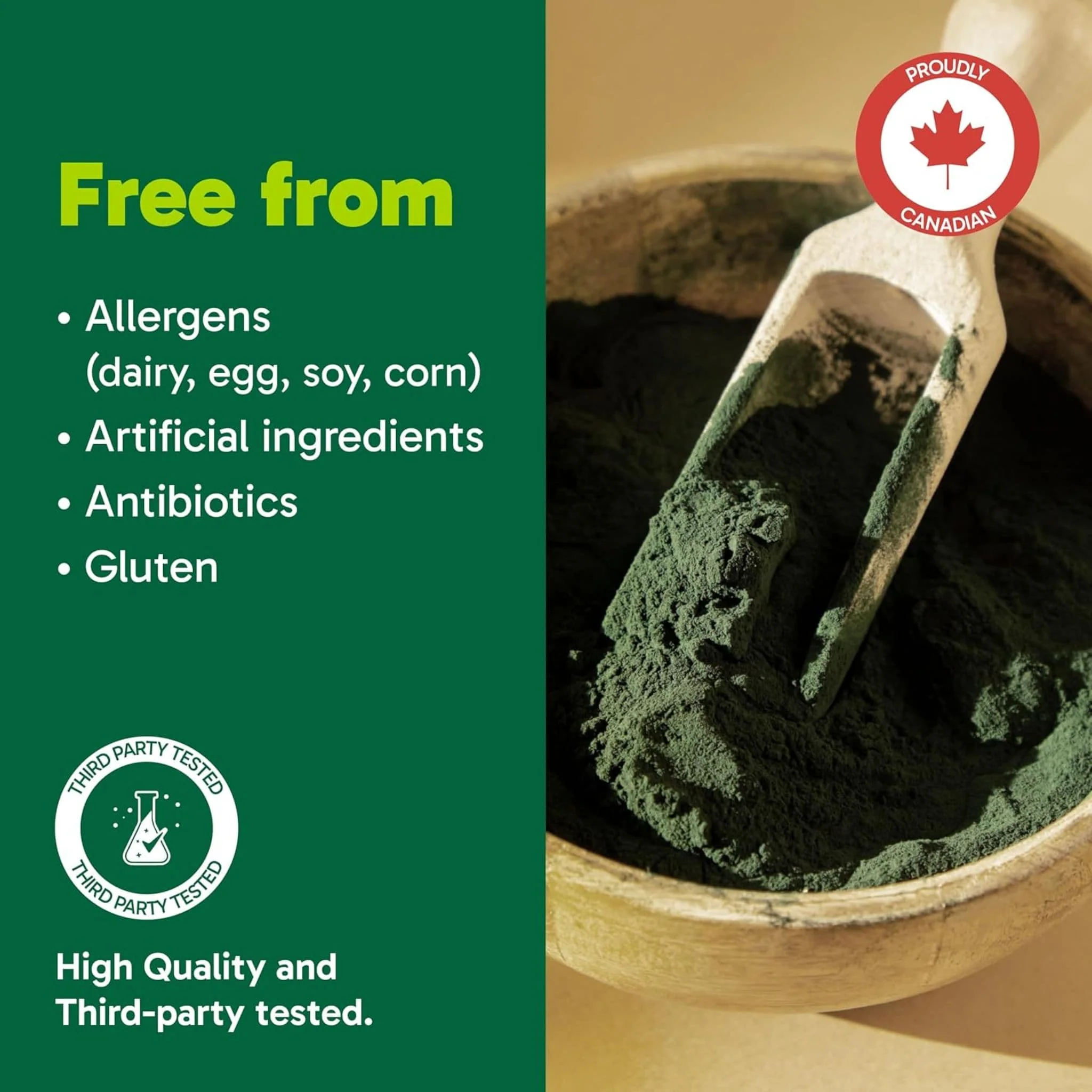 Organika Organic Chlorella Powder 100% Pure (Broken Cell Wall), 300g - Image 8