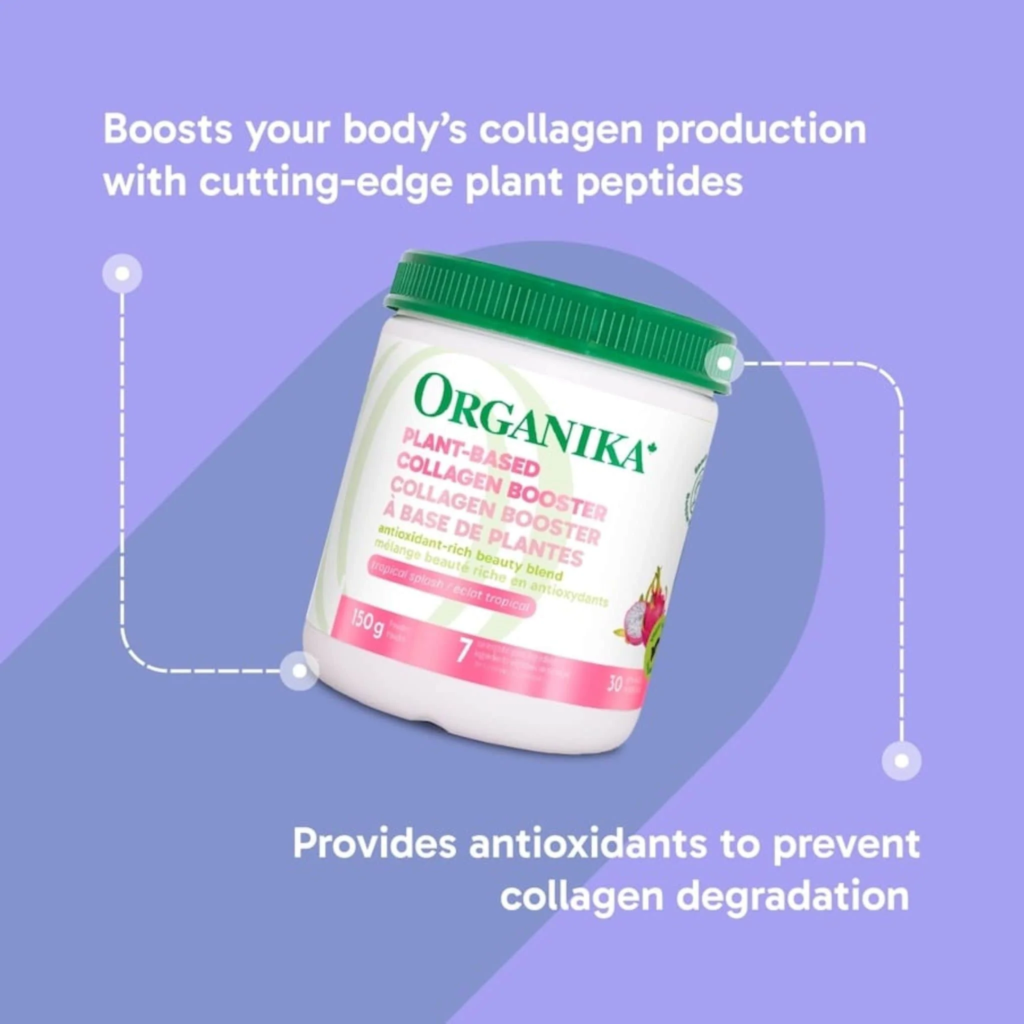 Organika Plant Based Collagen Booster Powder (All Natural), 150g - Image 10
