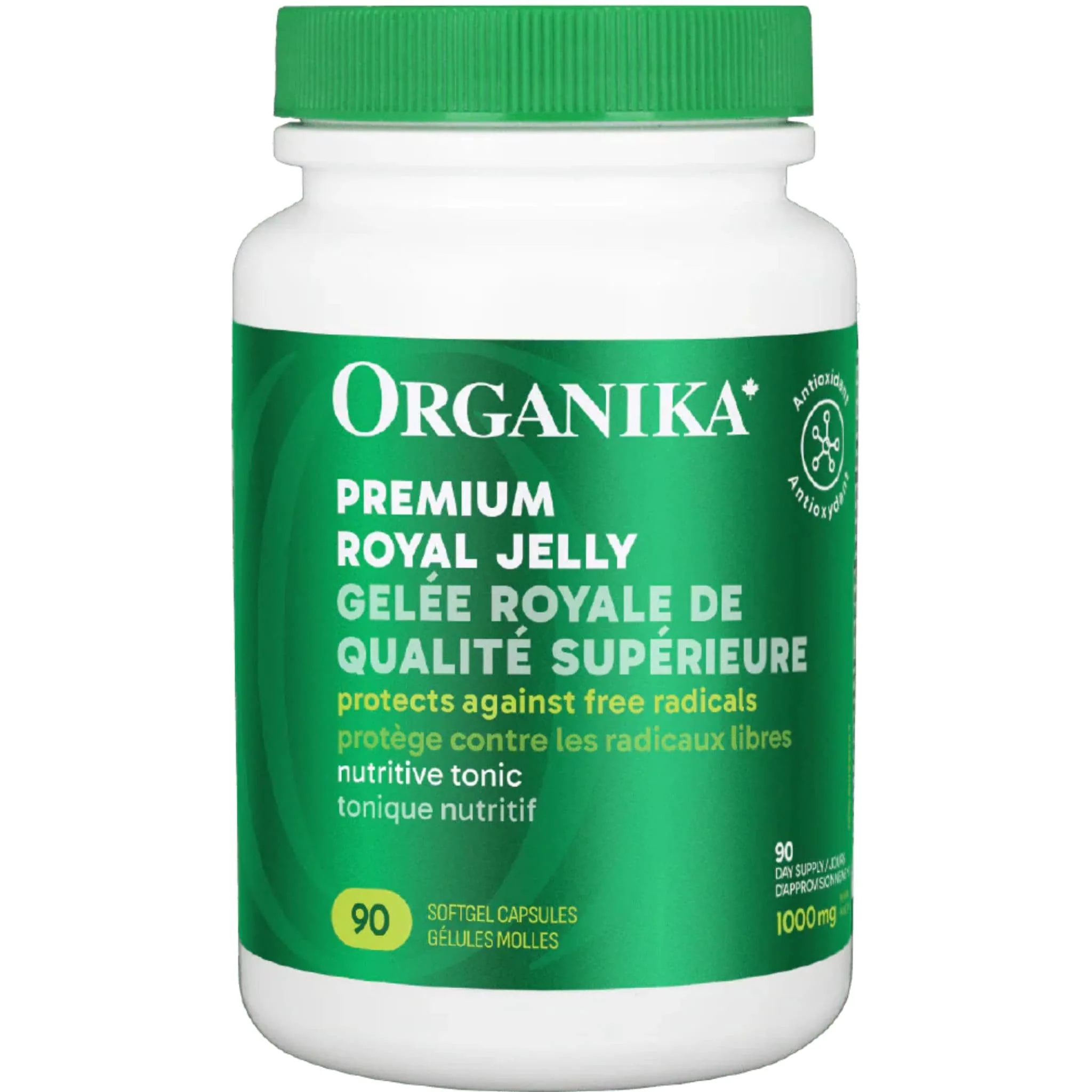 Organika Premium Royal Jelly 1000mg, 90 Softgels CLEARANCE 70% Off Expiry 3/26 Final Sale