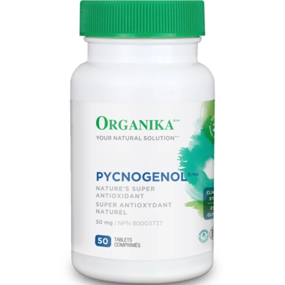 Organika Pycnogenol 50mg Tablets - Image 2