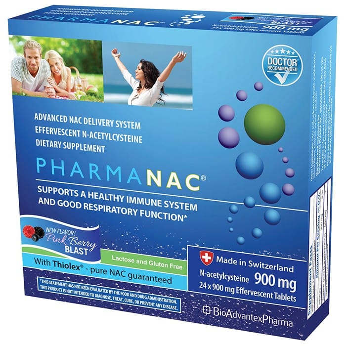 Pharma NAC Effervescent NAC 900mg Tablets, Delicious, 24 Tablets - Image 2