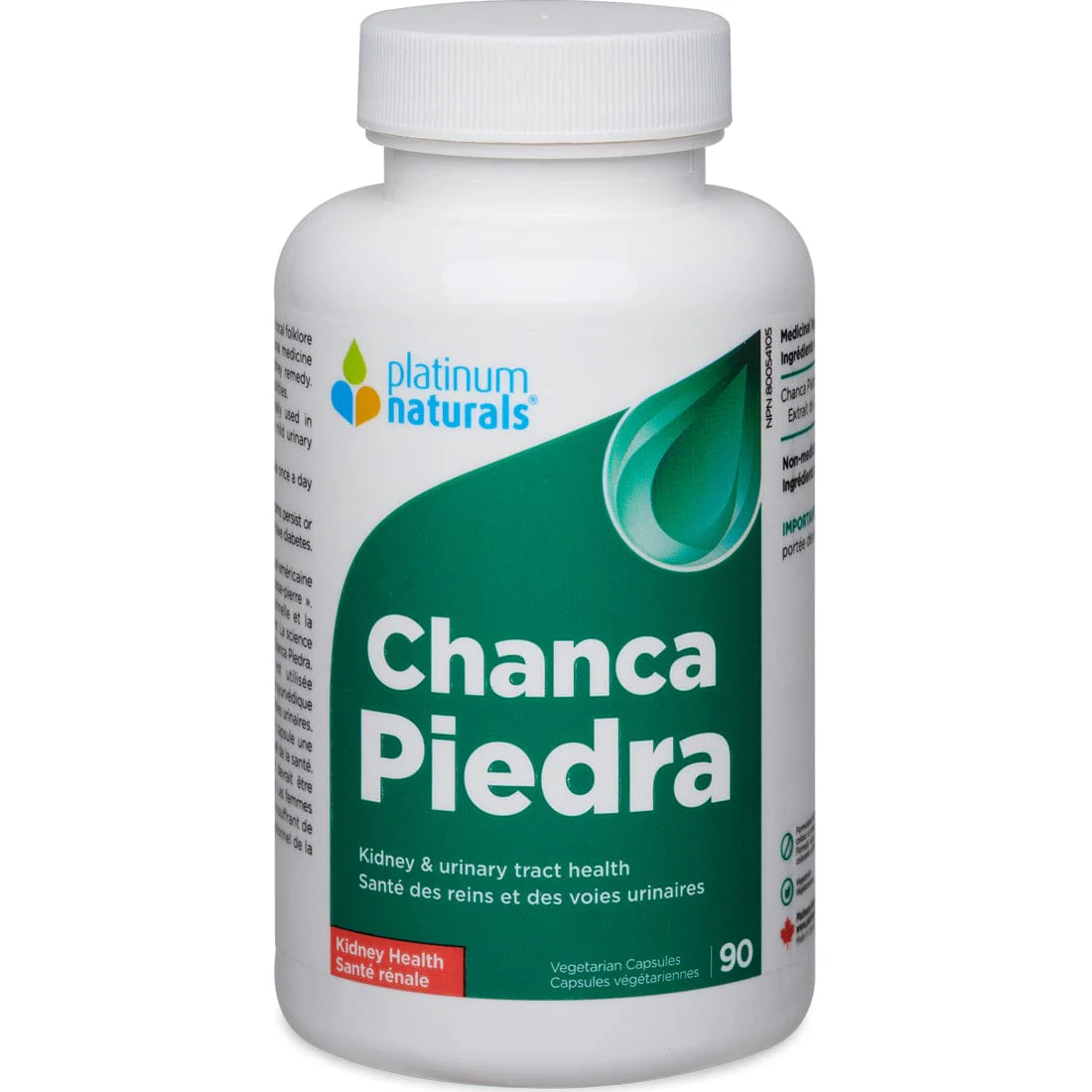 Platinum Naturals Chanca Piedra 450mg, 90 V-Capsules