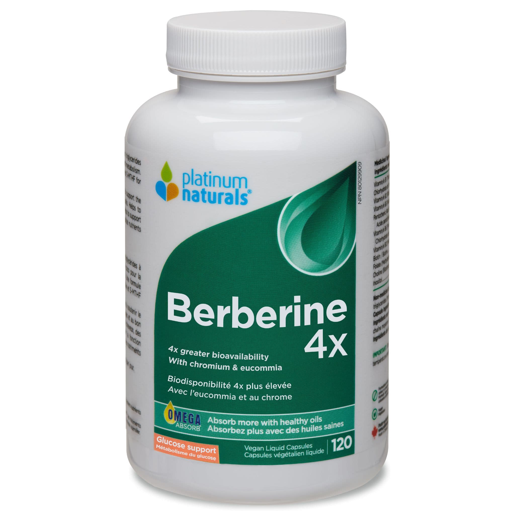 Platinum Naturals Berberine 4x 250mg, Blood Glucose Support, 60-120 Softgels - Image 2