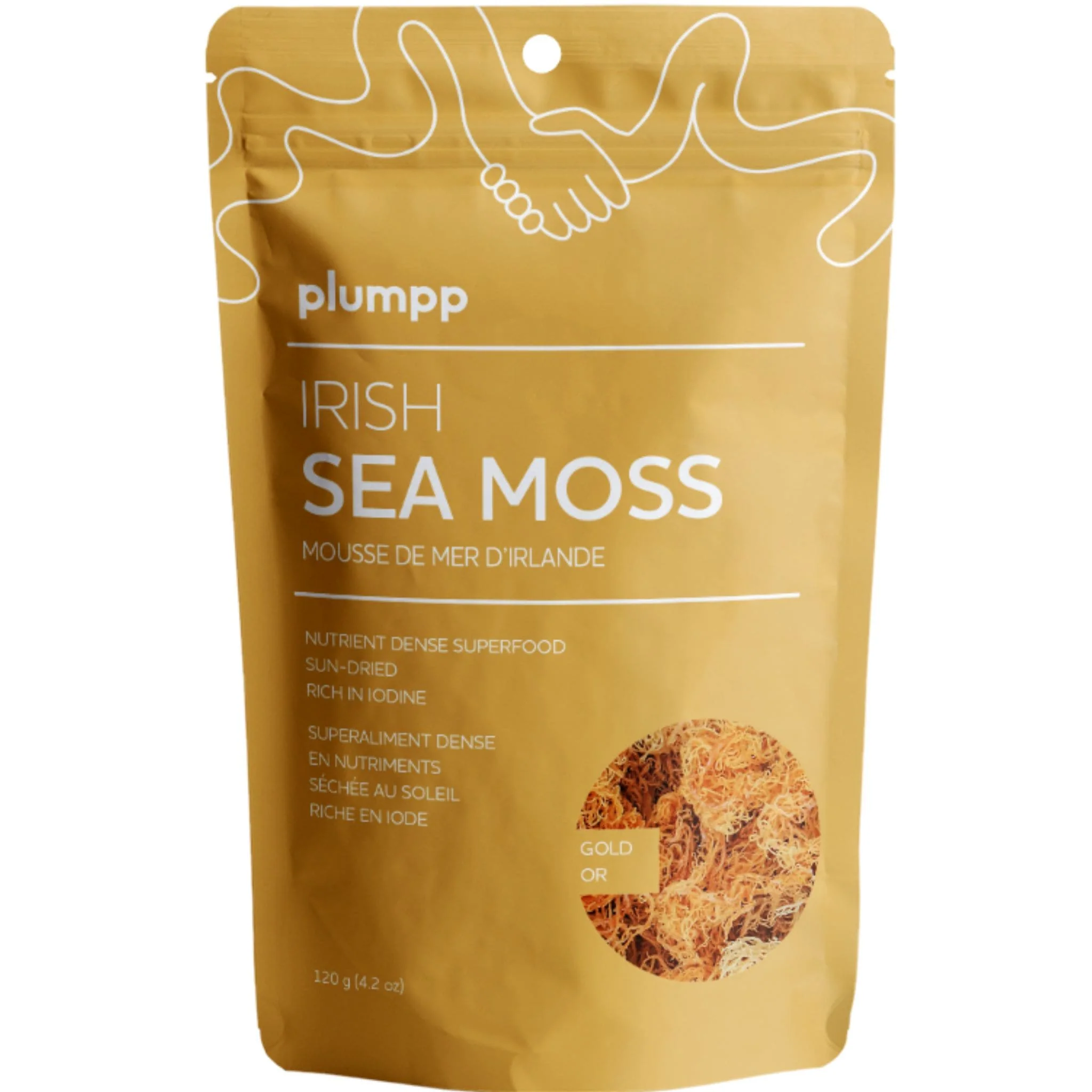 Plumpp Irish Sea Moss Superfood Sun Dried