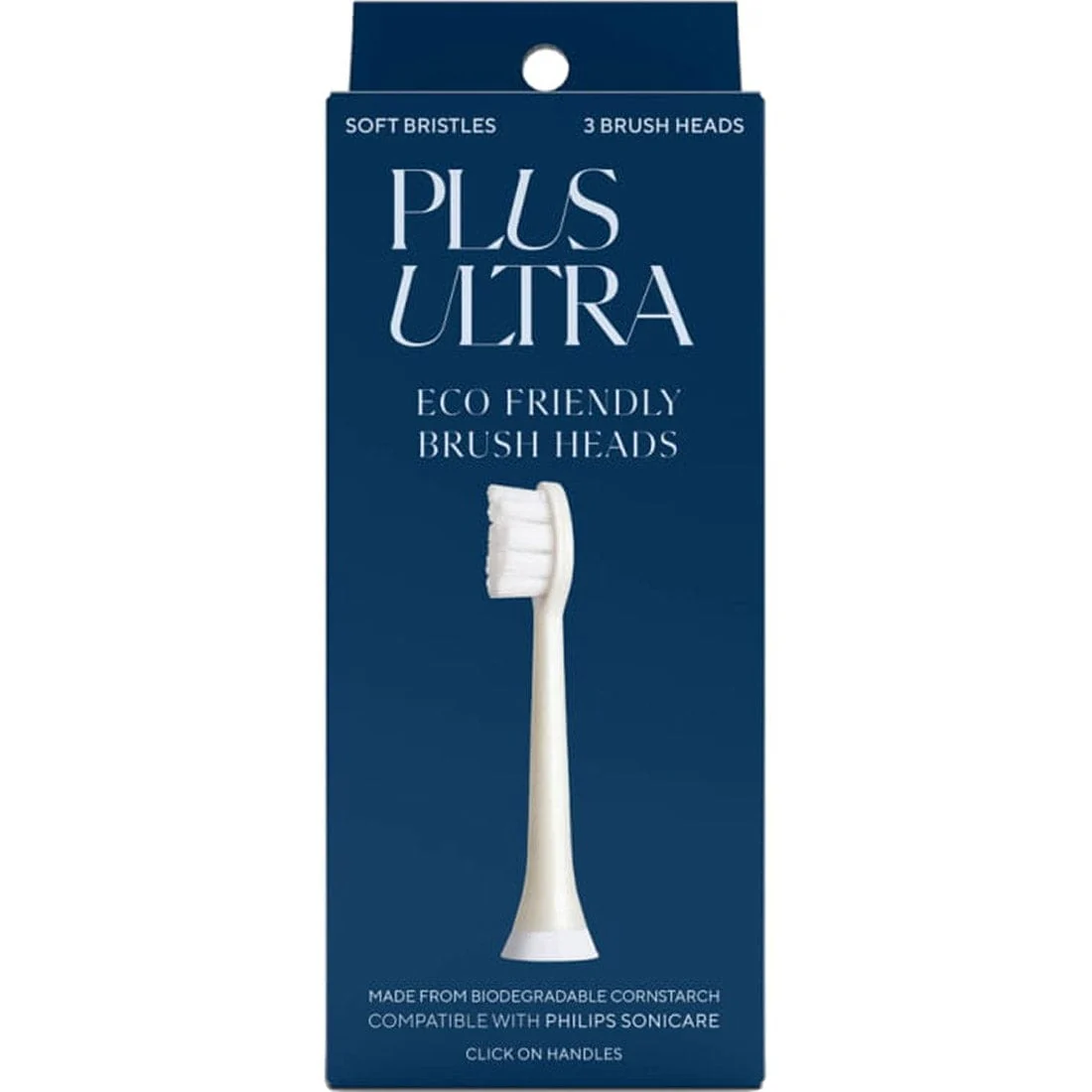 Plus Ultra Electric Toothbrush Replacement Heads, 3-Pack CLEARANCE 75% Off Final Sale - Image 3