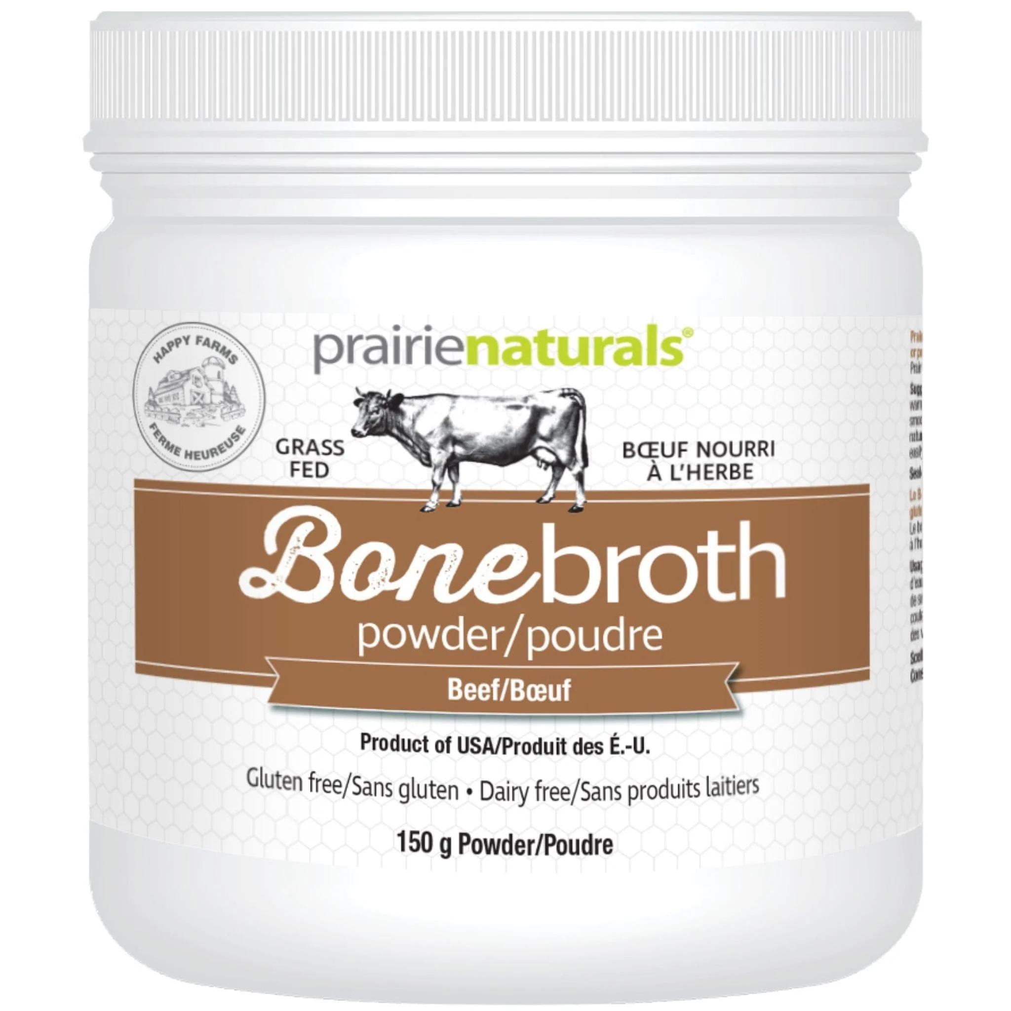 Prairie Naturals Beef Bone Broth Protein Powder, Collagen-Rich Protein for Gut Health, Joints and Skin Health, 150g-300g - Image 6
