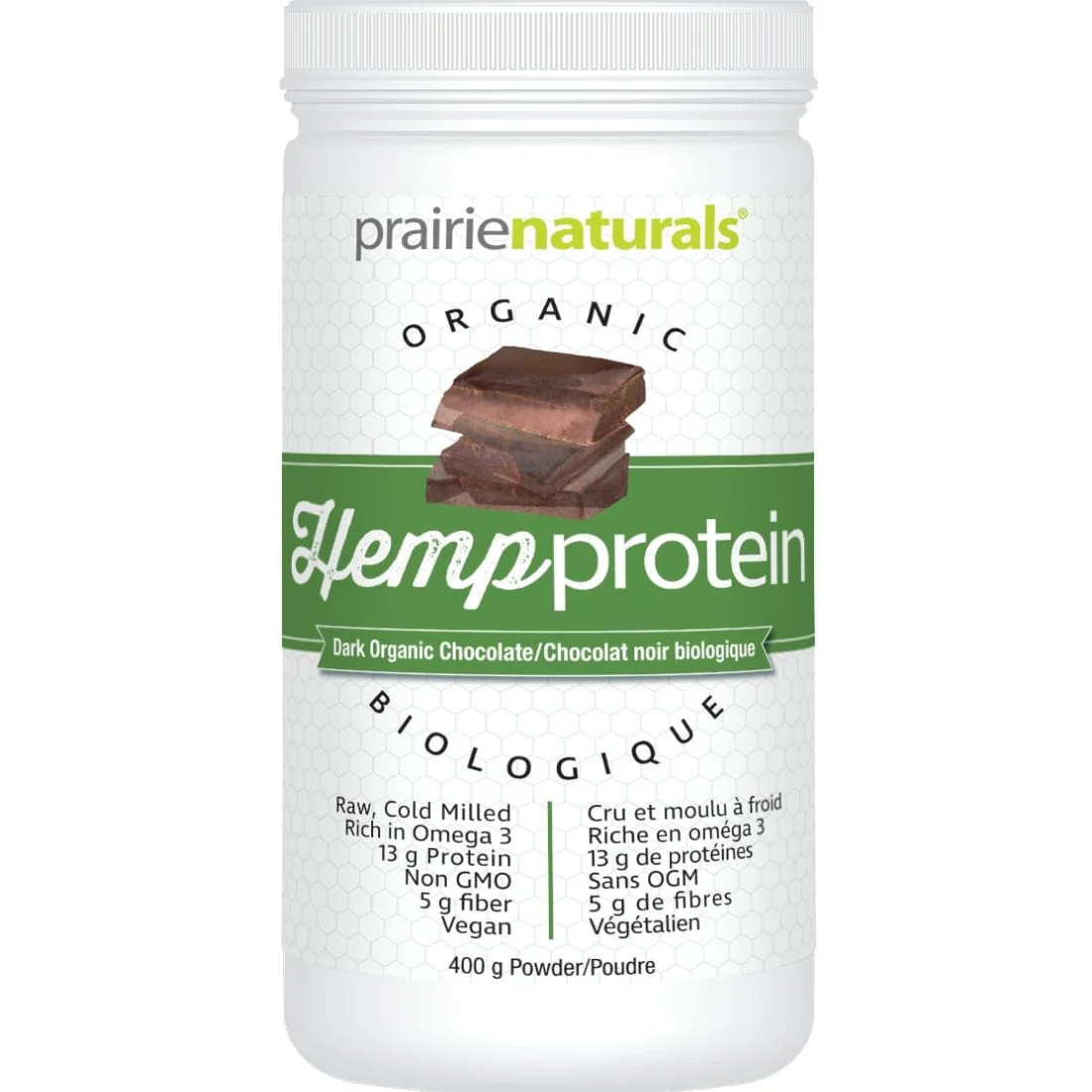 Prairie Naturals Organic Raw Hemp Protein (Cold Milled & Non-GMO) - Image 2