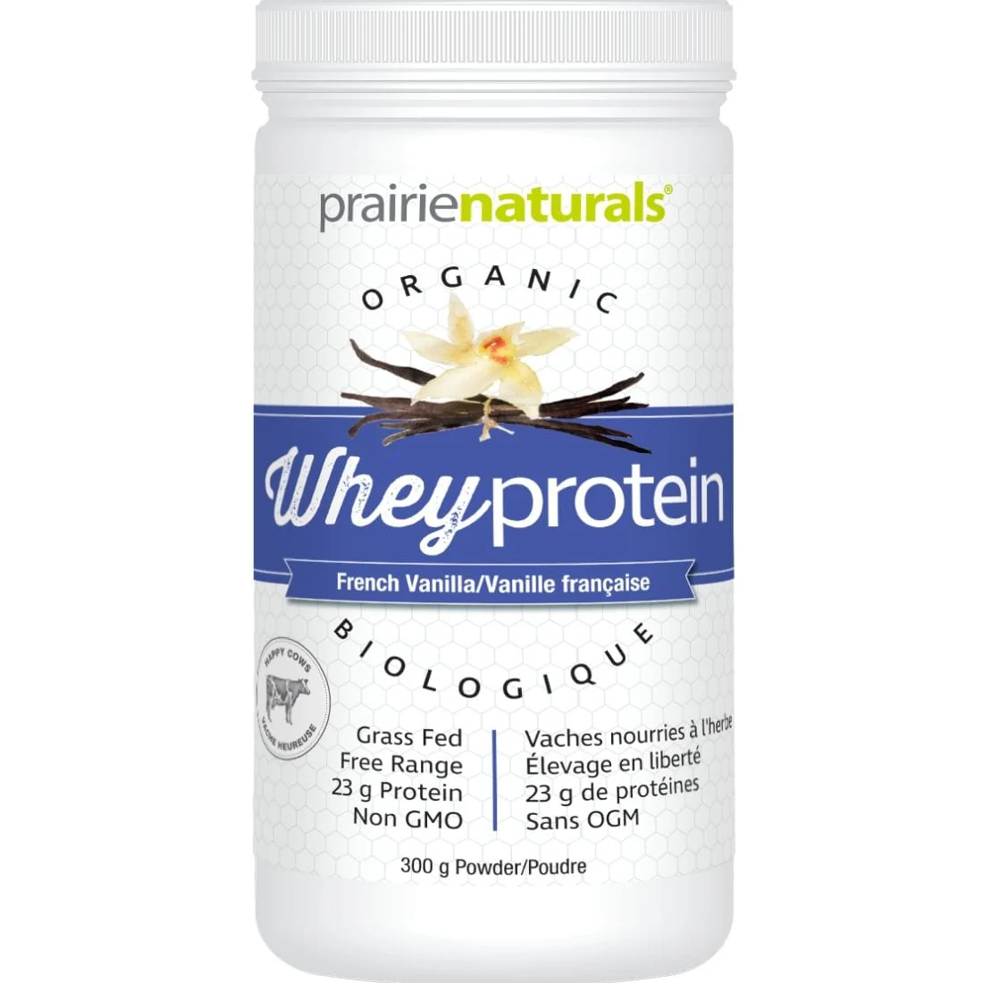 Prairie Naturals Organic Grass-Fed Whey Protein Powder, Non-GMO