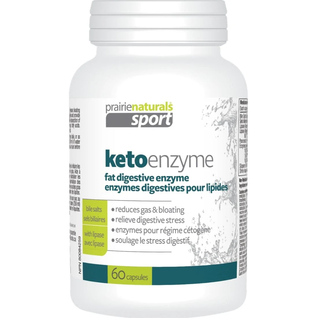 Prairie Naturals Sport Keto Enzyme (Fat Digesting Enzyme) Capsules - Image 2