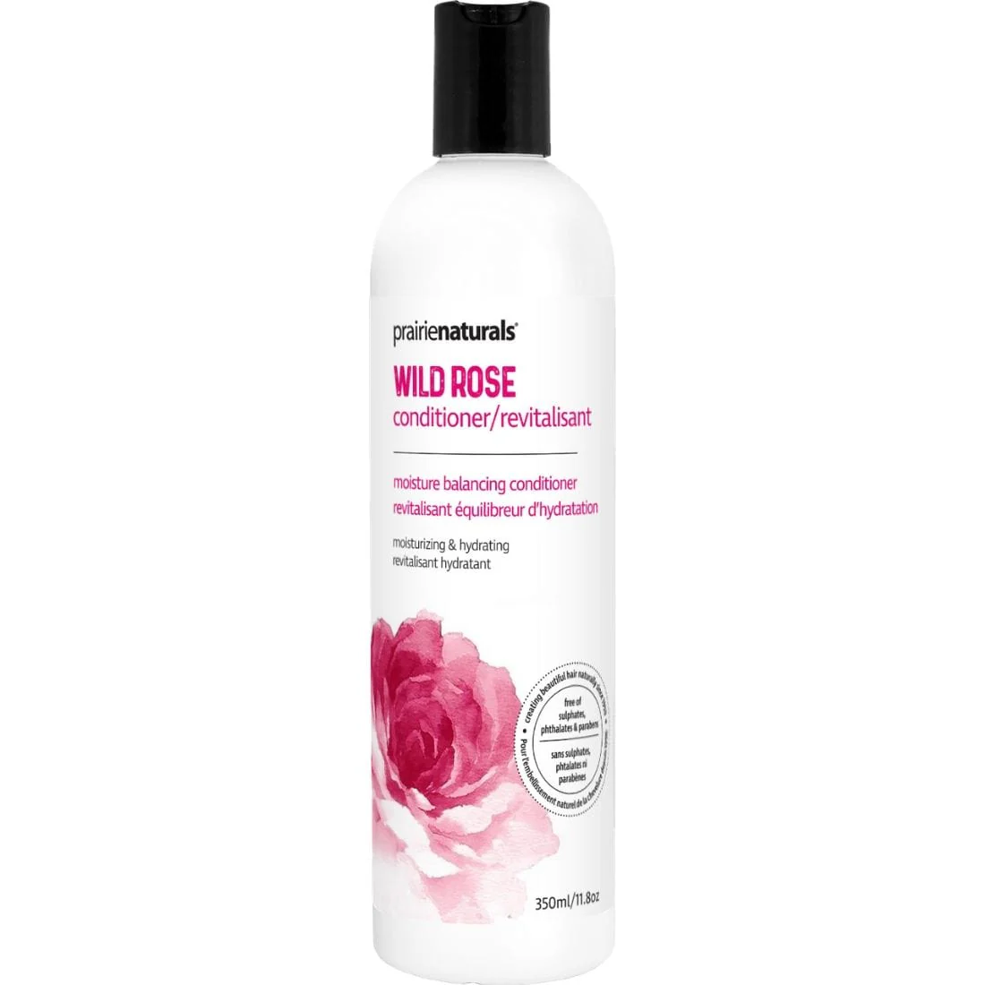 Prairie Naturals Wildrose Moisture Balancing Conditioner, 350ml