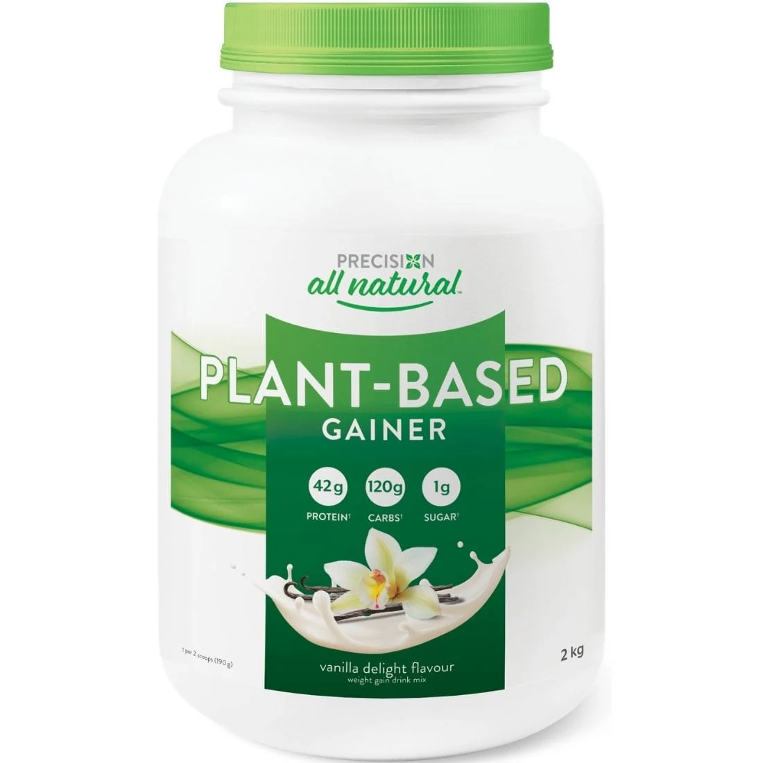 Precision All Natural Plant Based Gainer, 2kg - Image 3