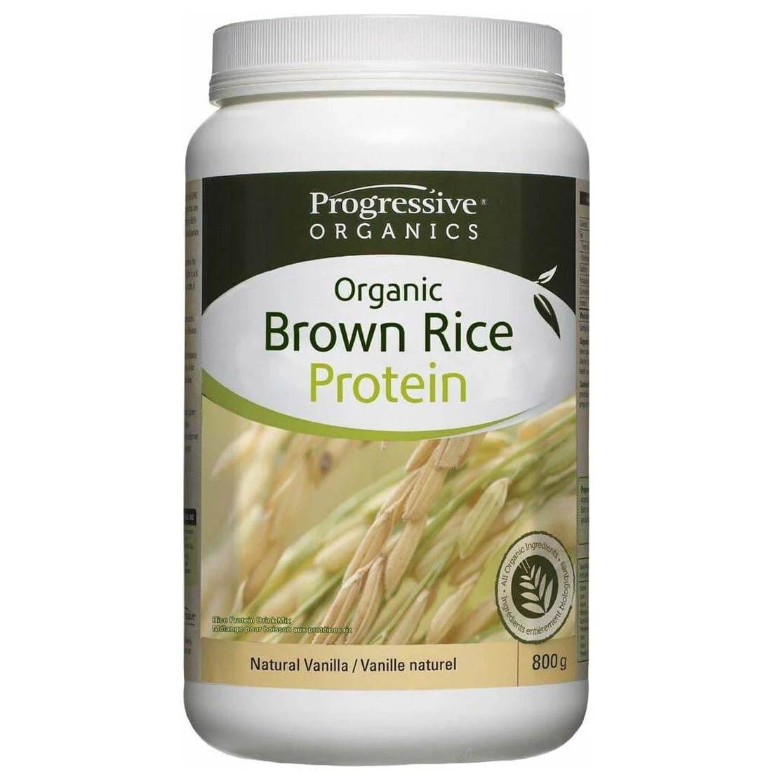 Progressive 100% Organic Brown Rice Protein (Gluten-Free and Non-GMO)