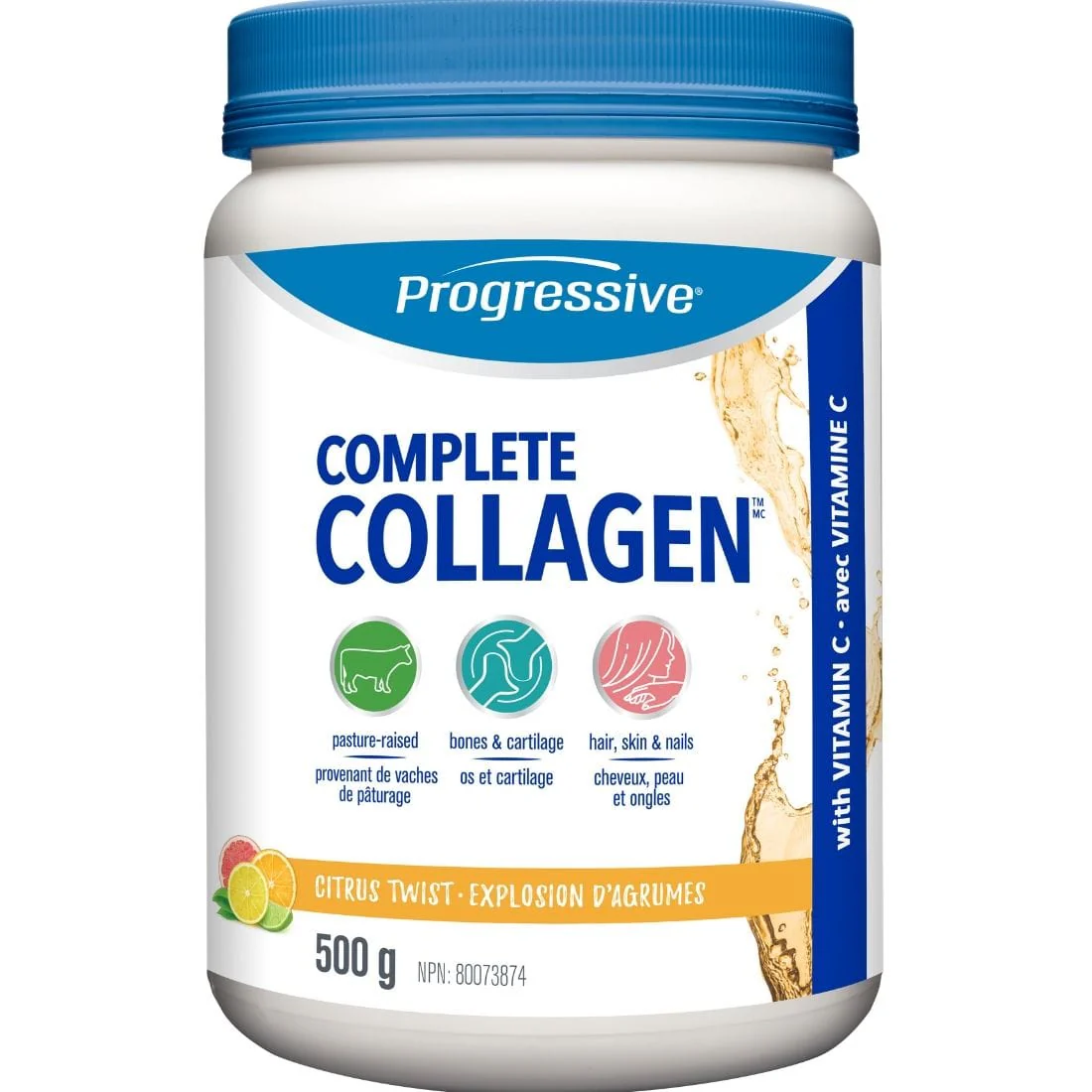 Progressive Complete Collagen (Grass Fed Bovine Collagen with Vitamin C & Tryptophan) - Image 4
