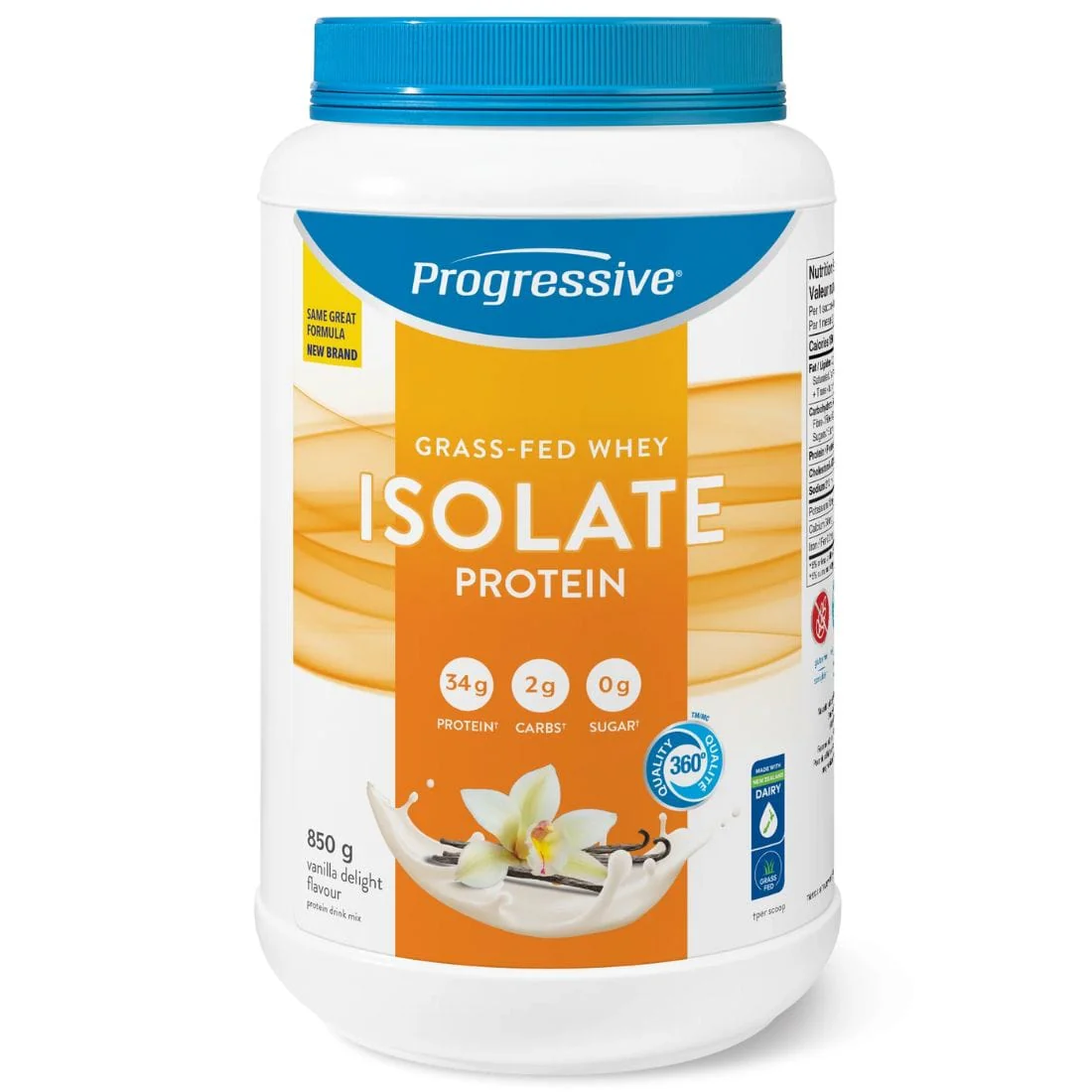 Progressive Grass Fed Whey Isolate (Formerly Precision All Natural Whey Isolate Protein), 100% New Zealand Whey - Image 4