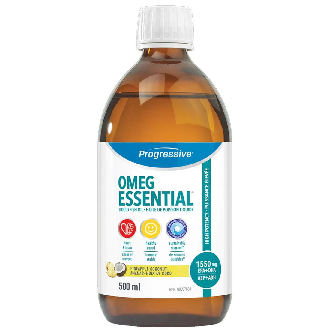 Progressive OmegEssential High Potency Fish Oil Liquid - Image 3