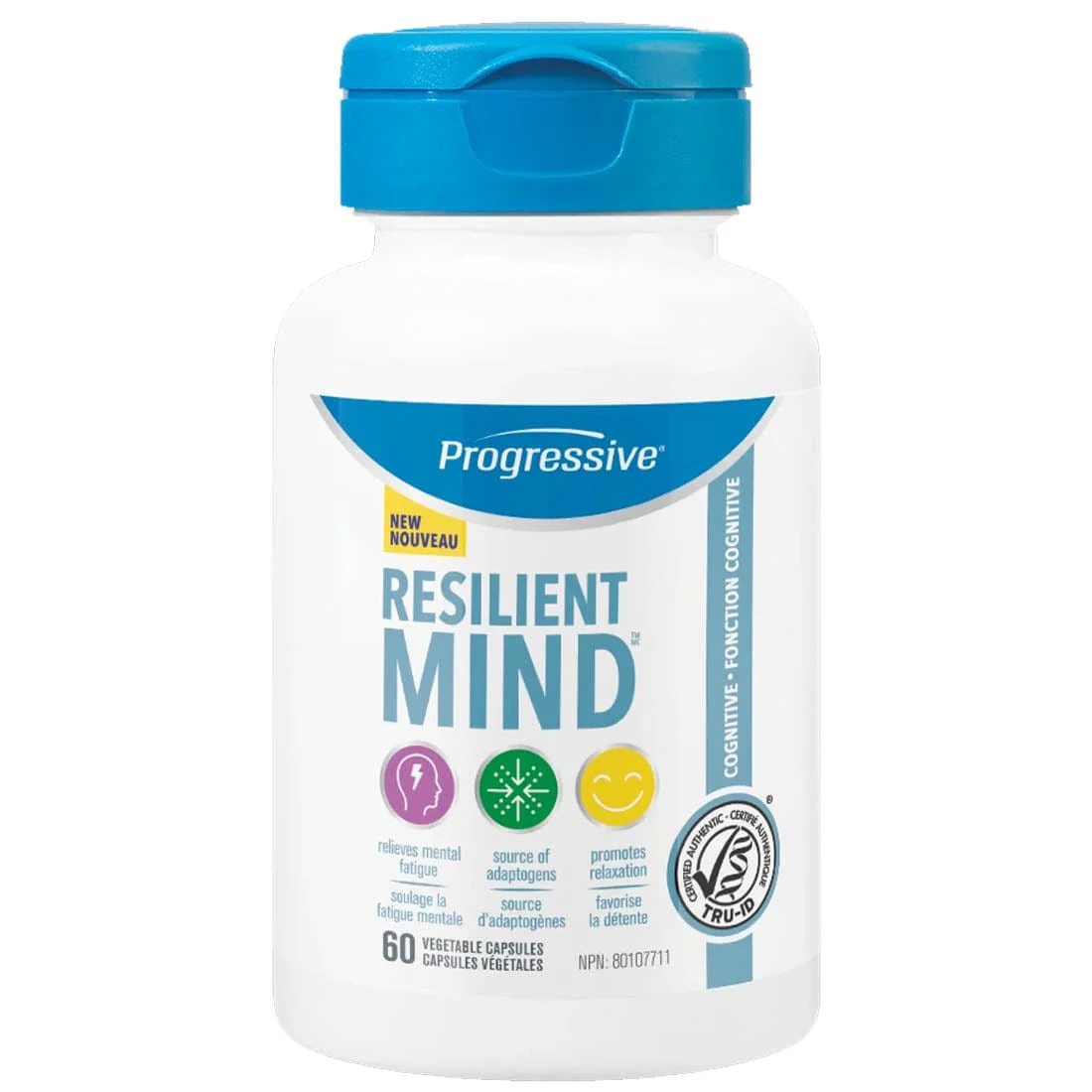Progressive Resilient MIND, 60 Softgels