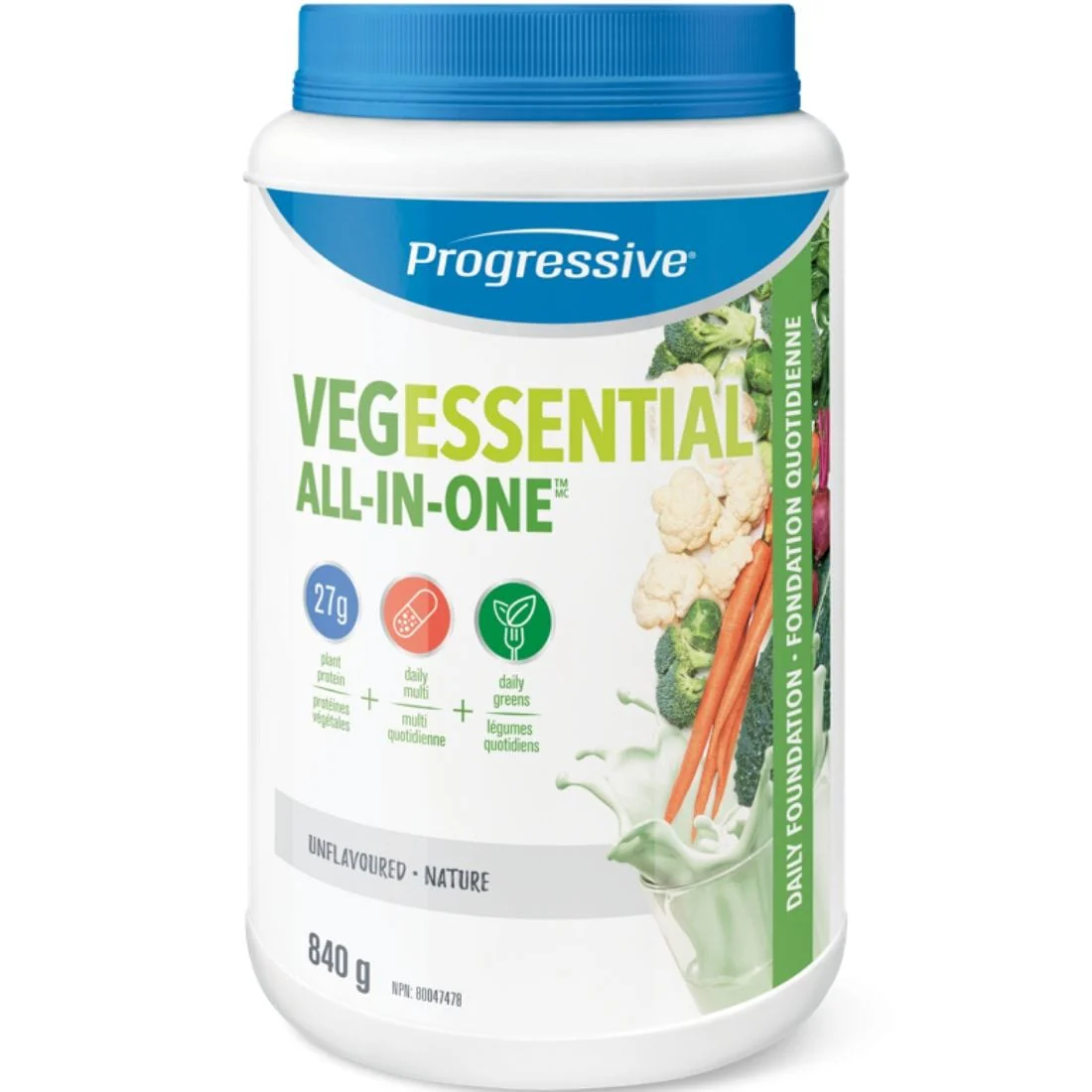 Progressive VegEssential All in One Protein Powder, Daily Nutrition in 1 Scoop - Image 3