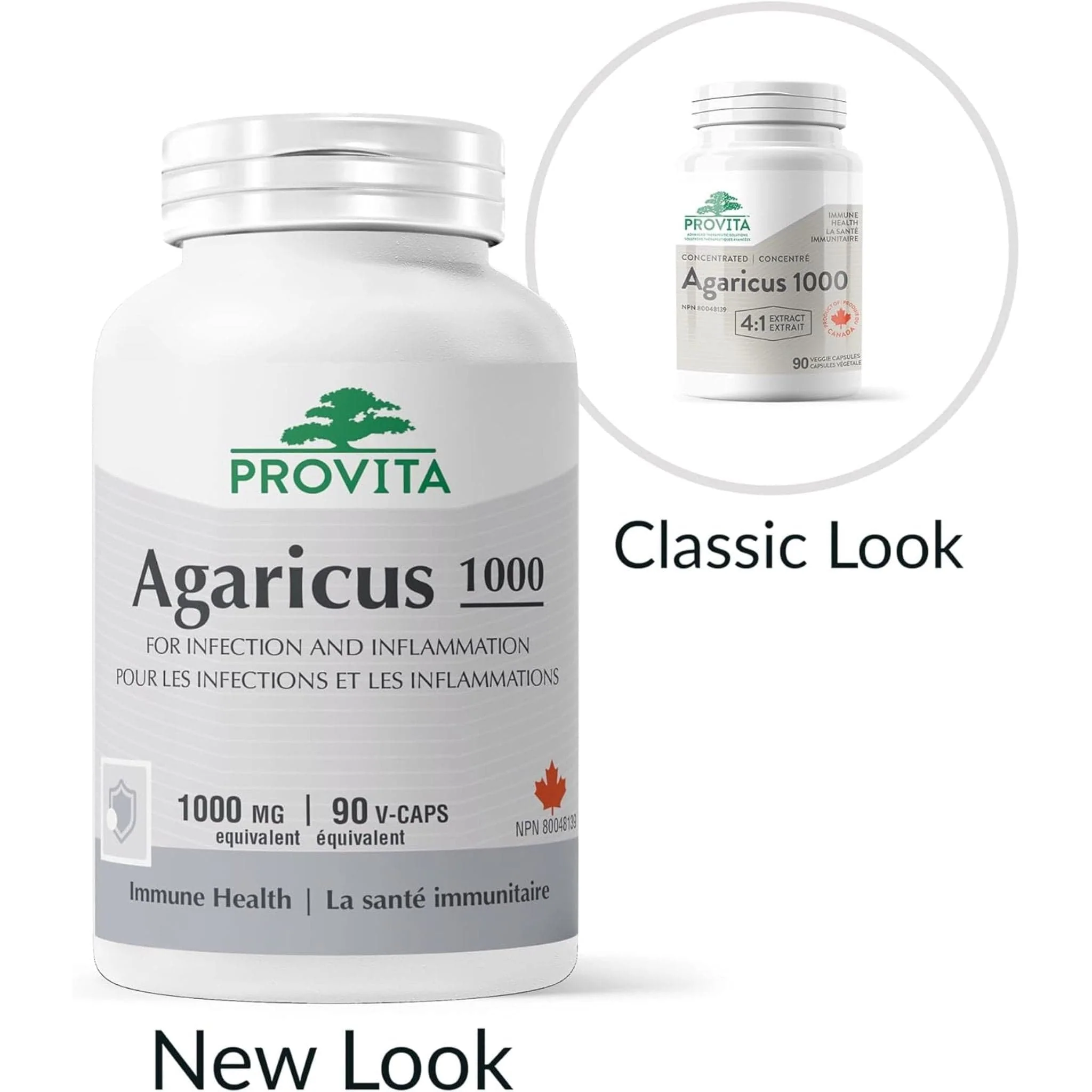Provita Agaricus 1000, 90 Caps - Image 4
