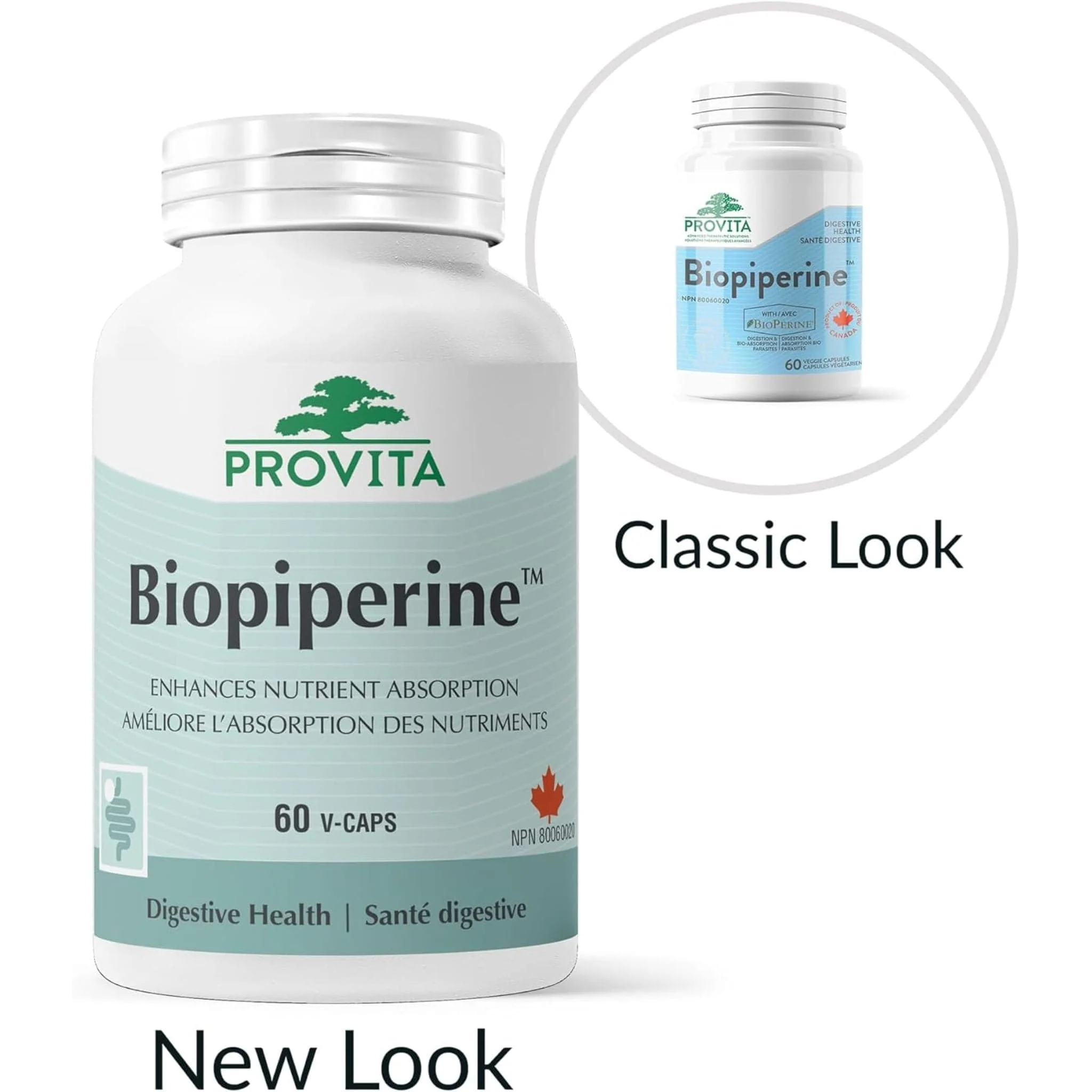 Provita Biopiperine, Aids Digestion and Anti-Parasitic, 60 Capsules - Image 2