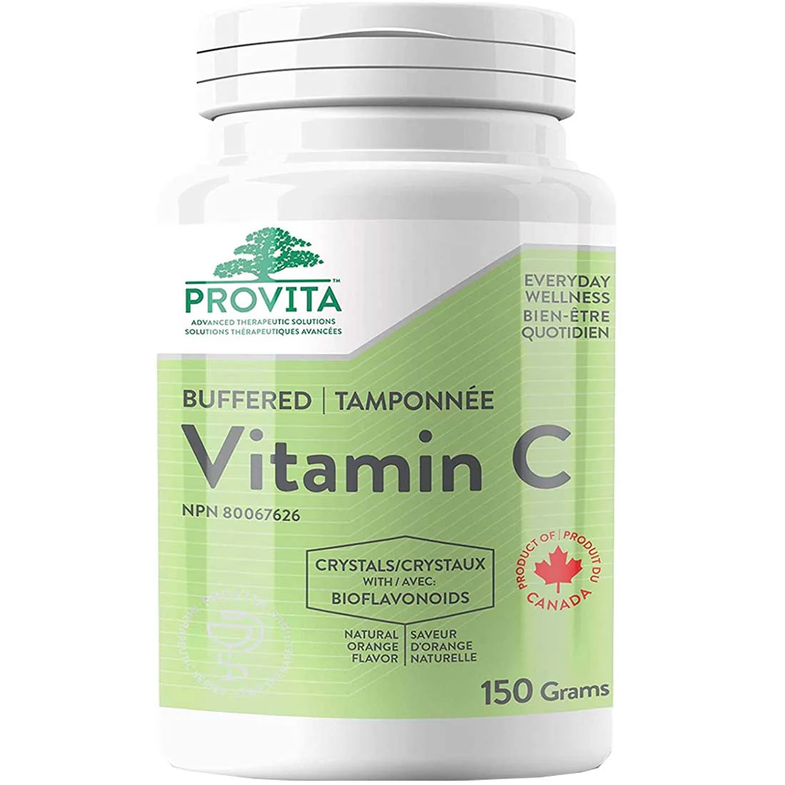 Provita Buffered Vitamin C Crystals, 150g