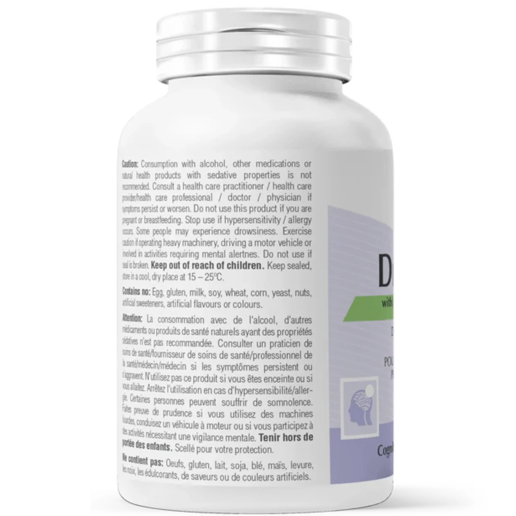 Provita Dream-On with Ashwagandha, Natural Sleep and Relaxation Support, 60 Vegetable Capsules - Image 3