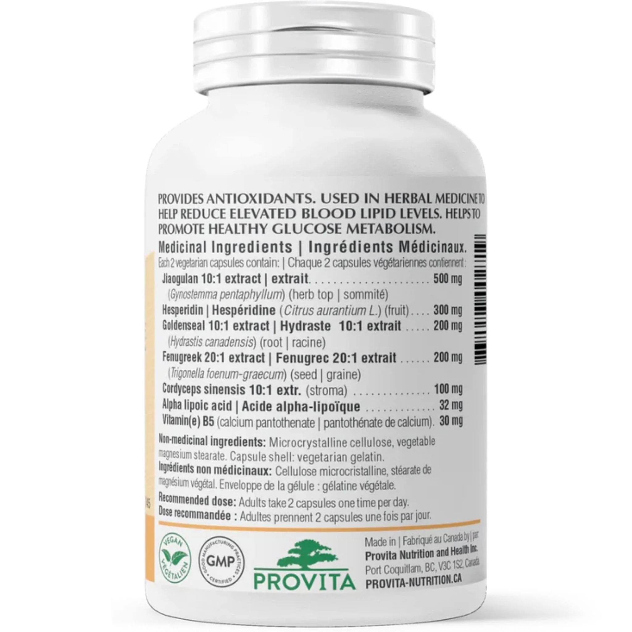 Provita Metabolix AMPK, Helps activate AMPK to switch from burning glucose to burning fat energy, 60 Capsules - Image 3