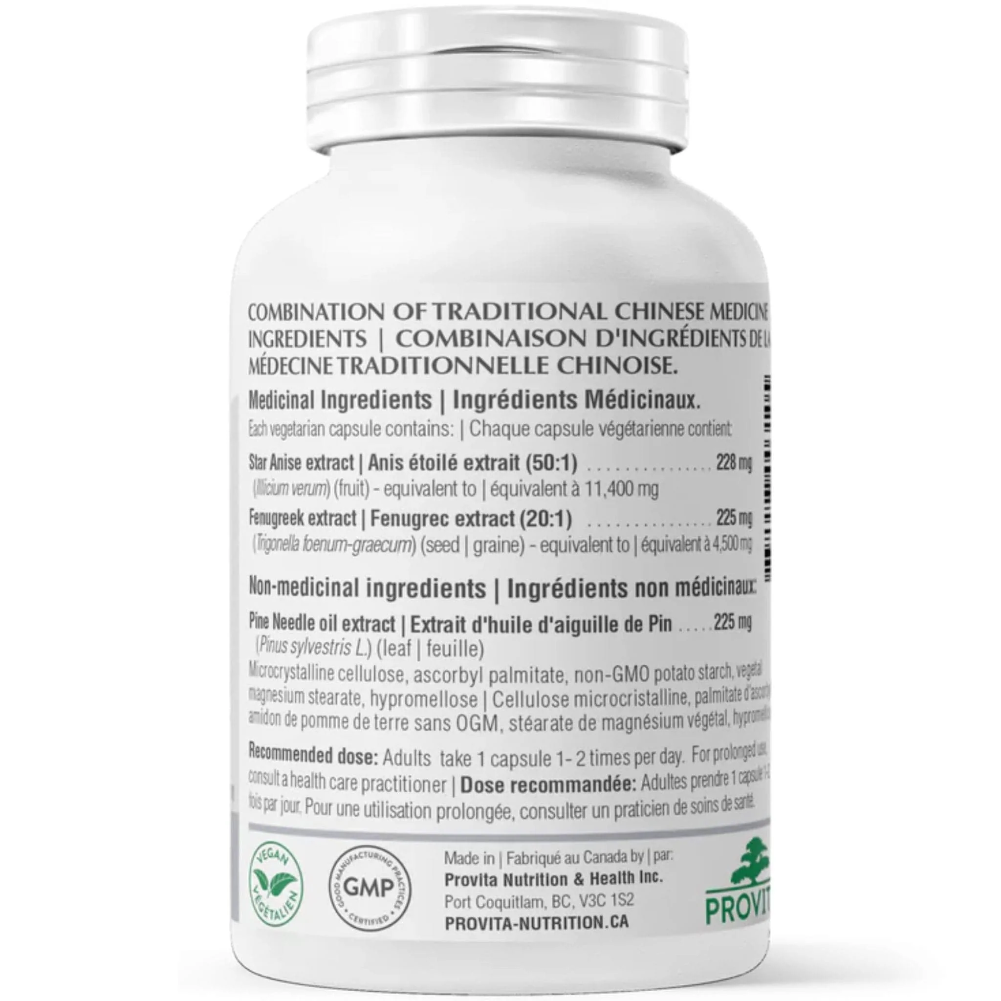 Provita ProteniX, Cold and Flu Support, 60 Capsules - Image 2