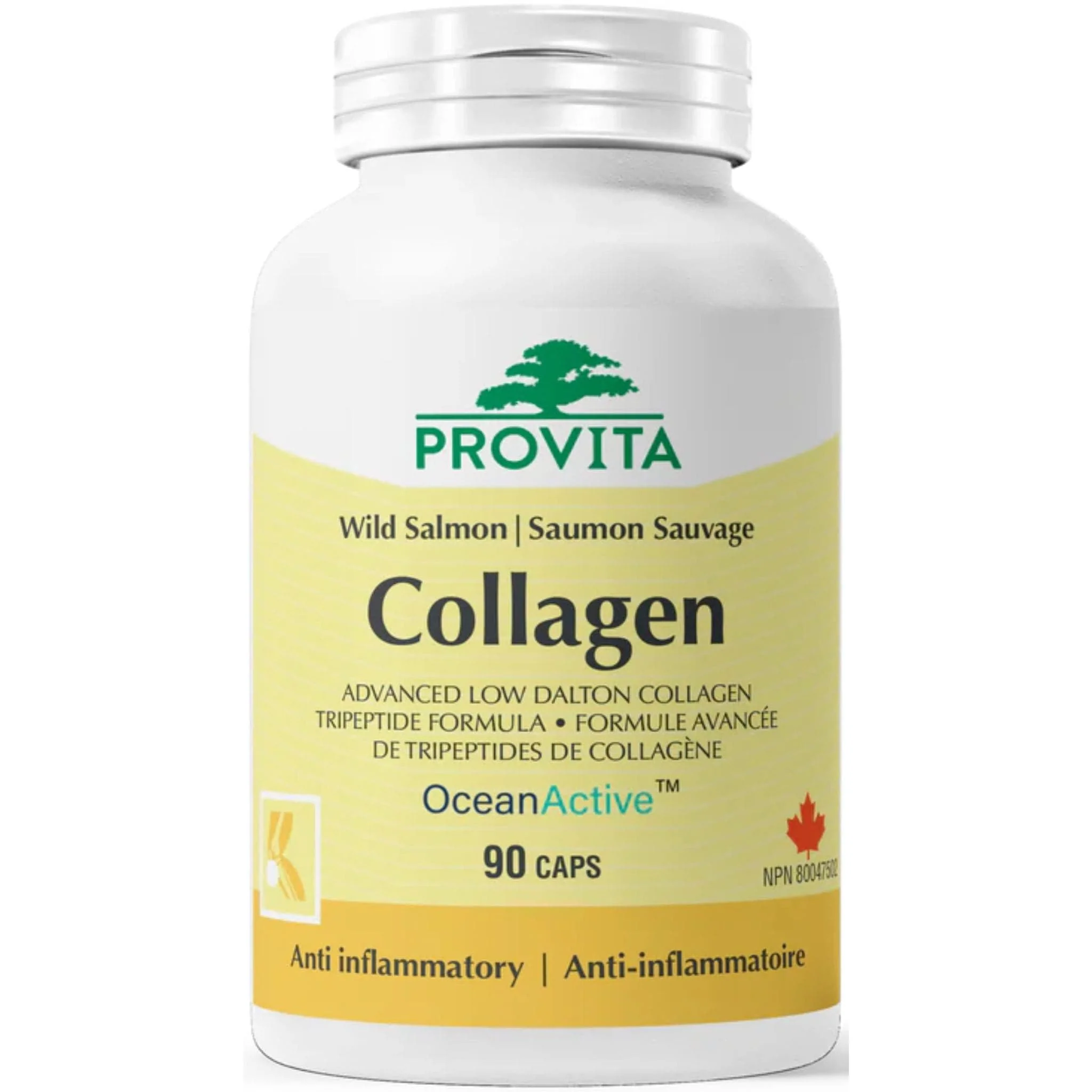 Provita Wild Salmon Collagen 300mg, 90 Capsules