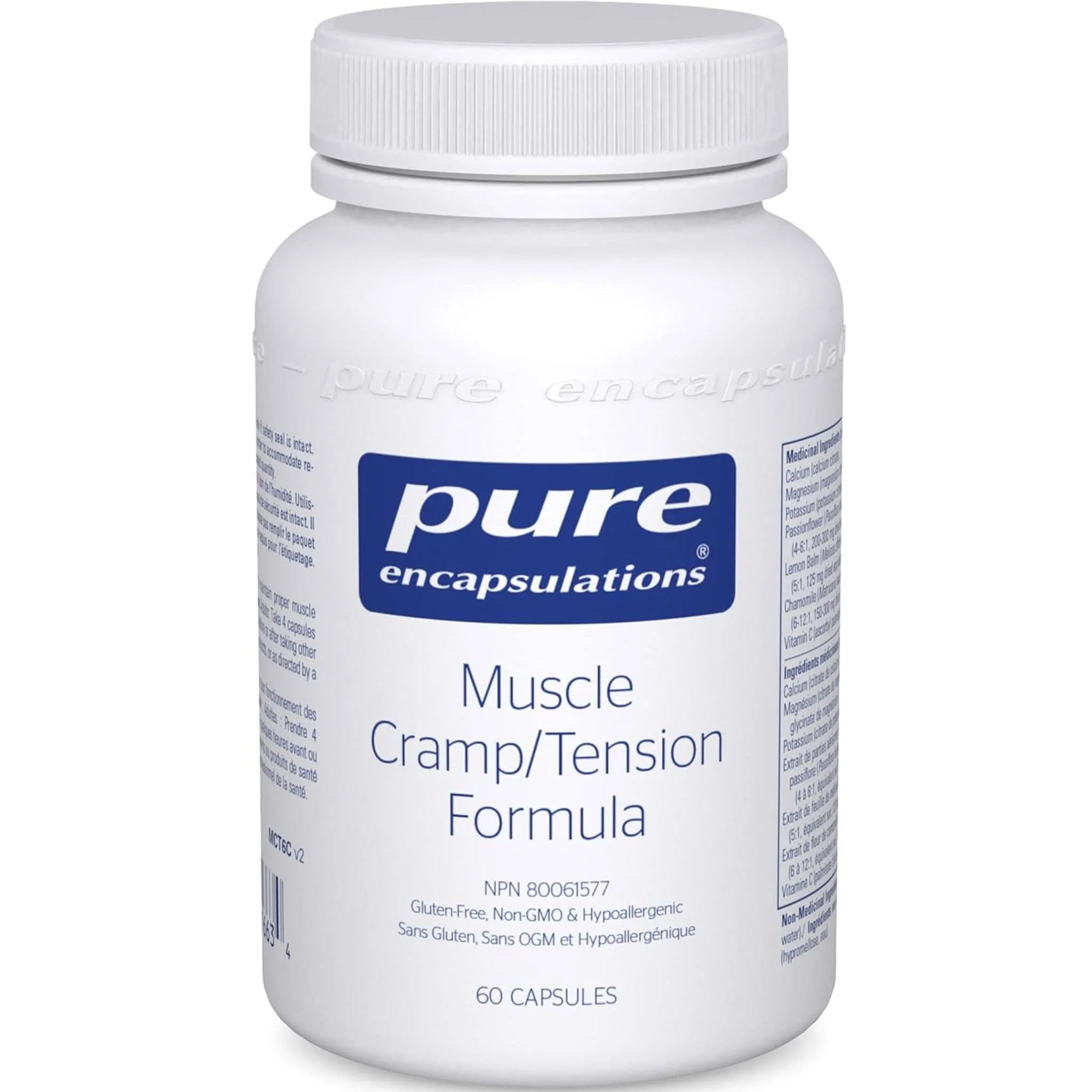 Pure Encapsulations Muscle Cramp and Tension Formula, Supports Muscle Function and Calm, 60 Capsules - Image 2