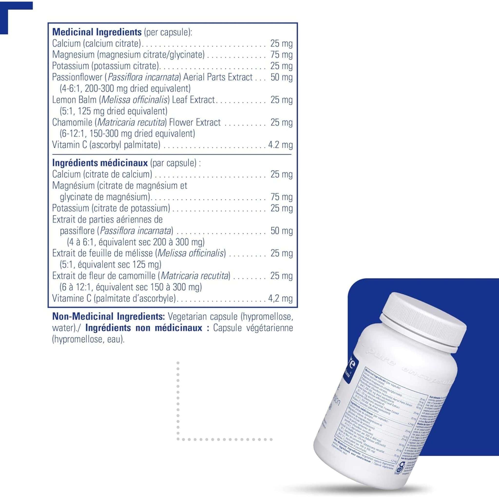 Pure Encapsulations Muscle Cramp and Tension Formula, Supports Muscle Function and Calm, 60 Capsules - Image 3