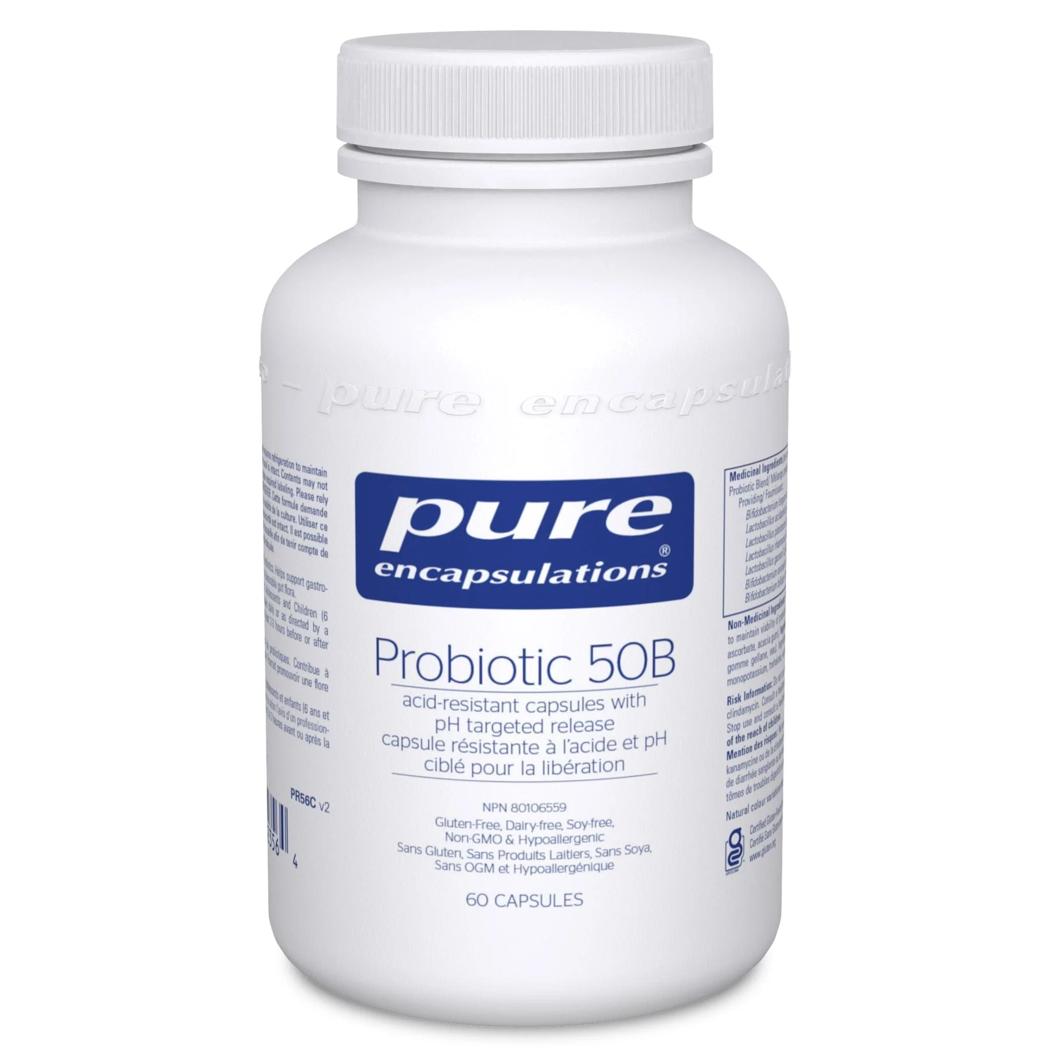 Pure Encapsulations Probiotic 50 Billion (Soy & Dairy Free) 60 Capsules - Store in Fridge