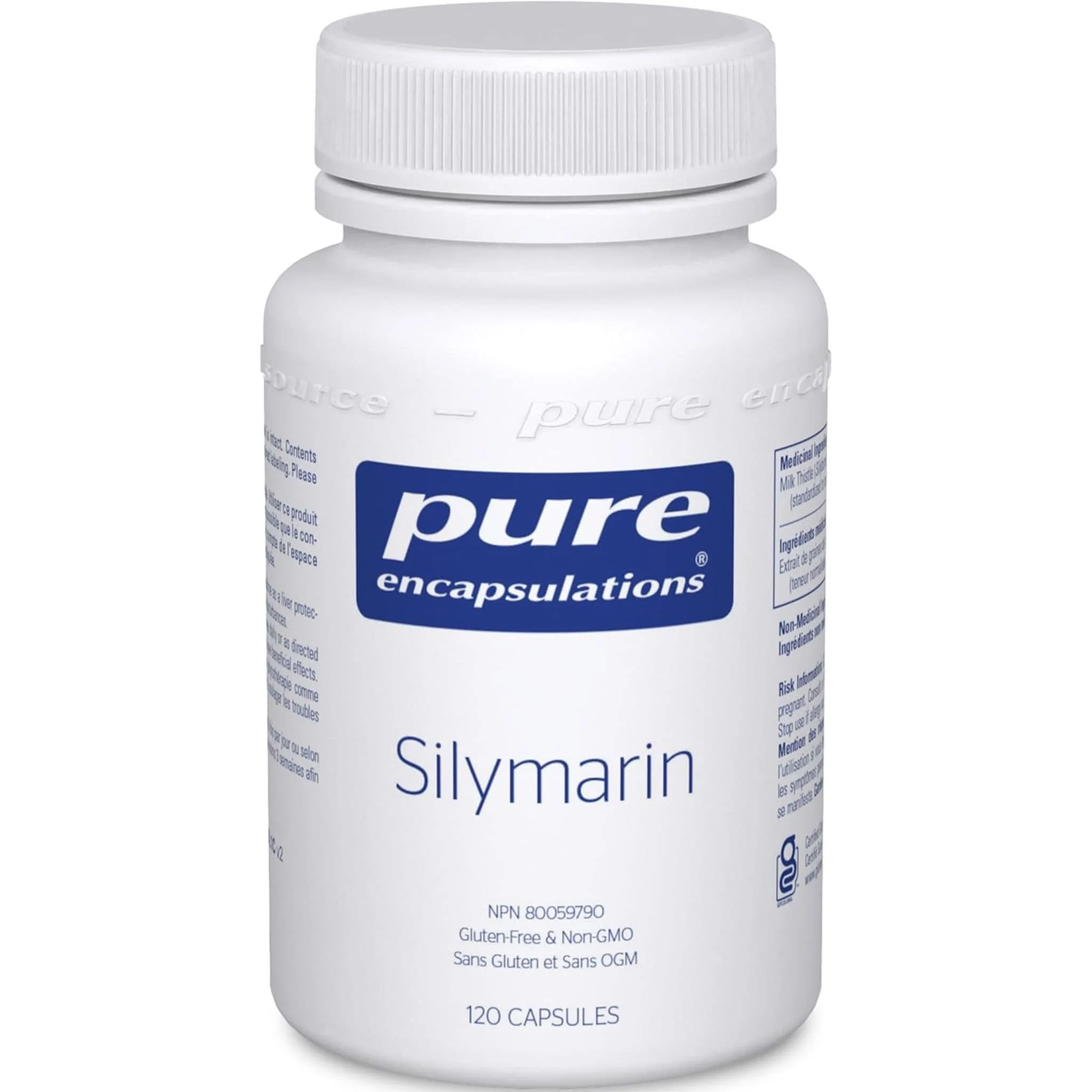 Pure Encapsulations Silymarin, Milk Thistle Extract for Liver Support and Healthy Digestion, 120 Capsules - Image 2