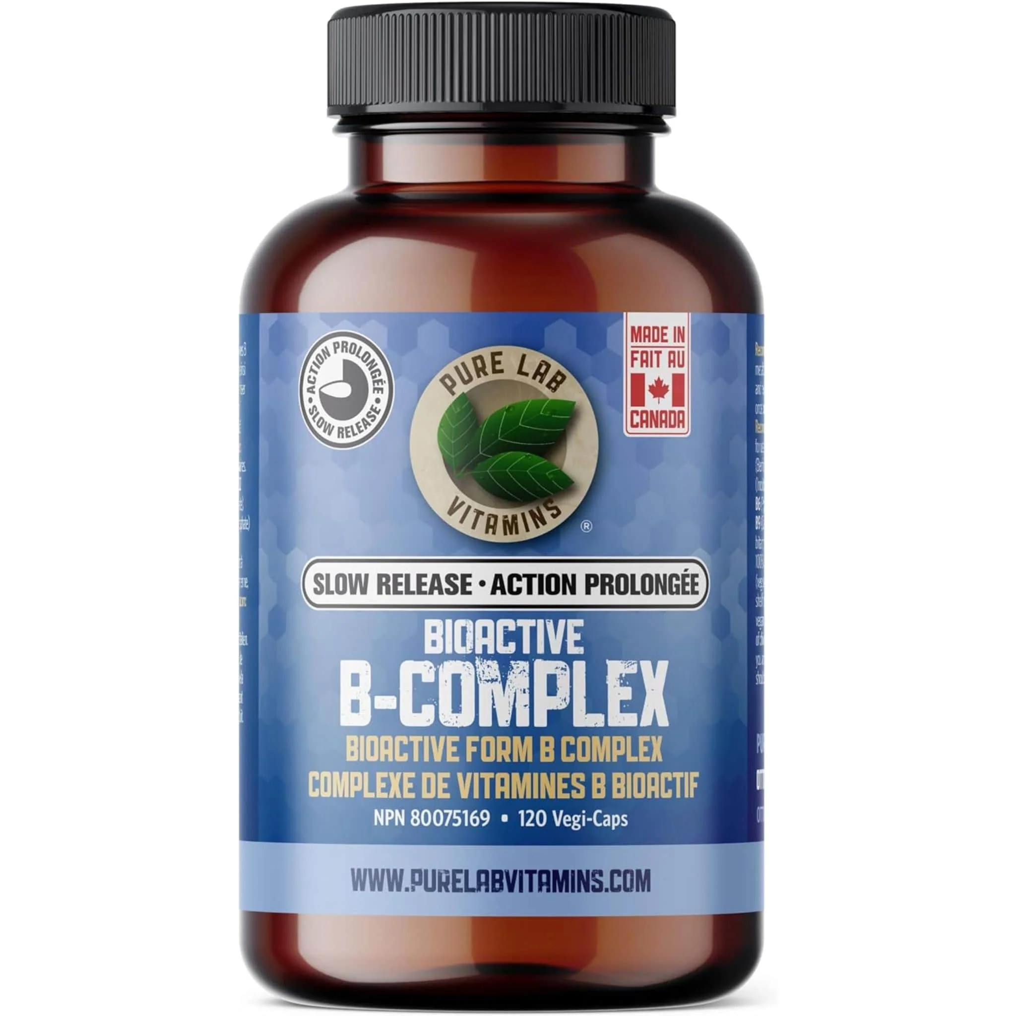 Pure Lab Vitamins Bioactive B Complex Slow Release - Image 3