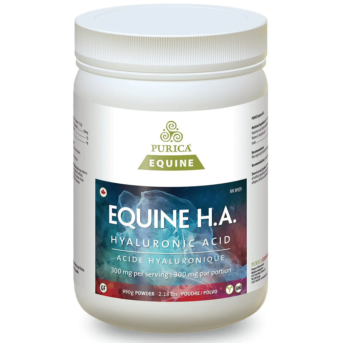 Purica Equine HA Hyaluronic Acid Powder 300mg Per Serving - Image 3